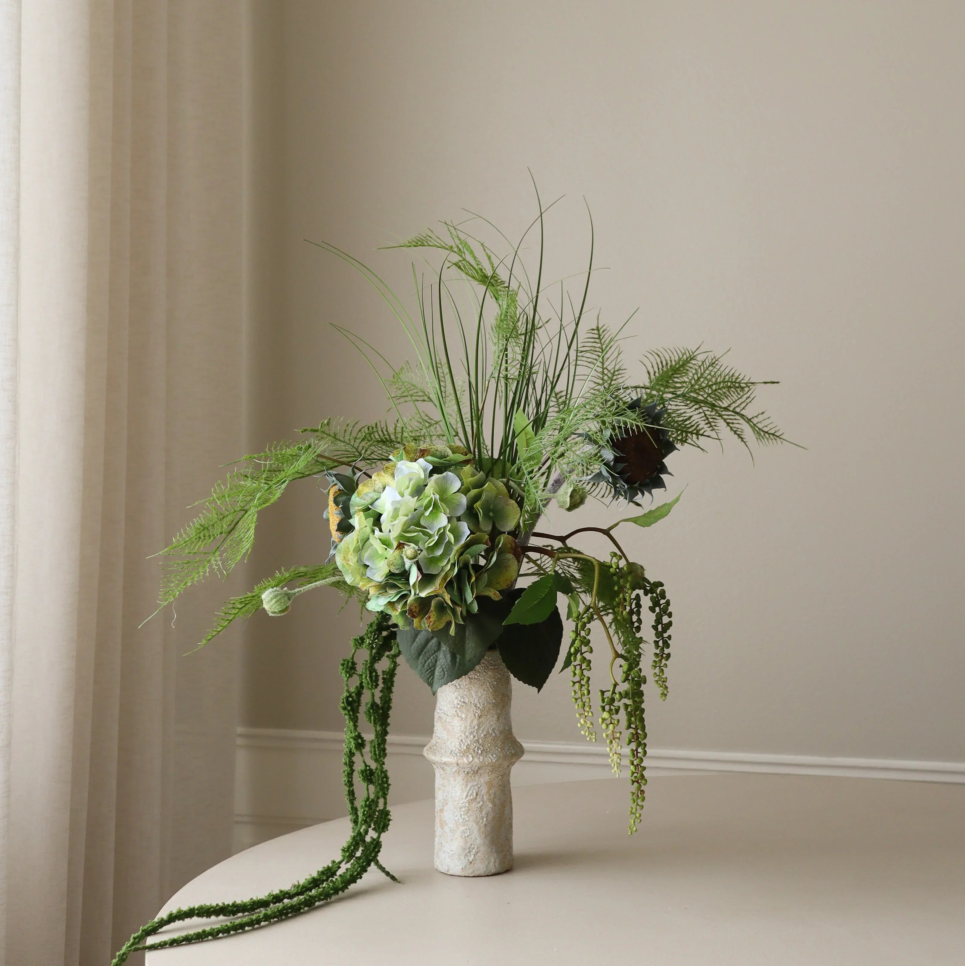 Green Muse — kunstbloemen boeket van Botane