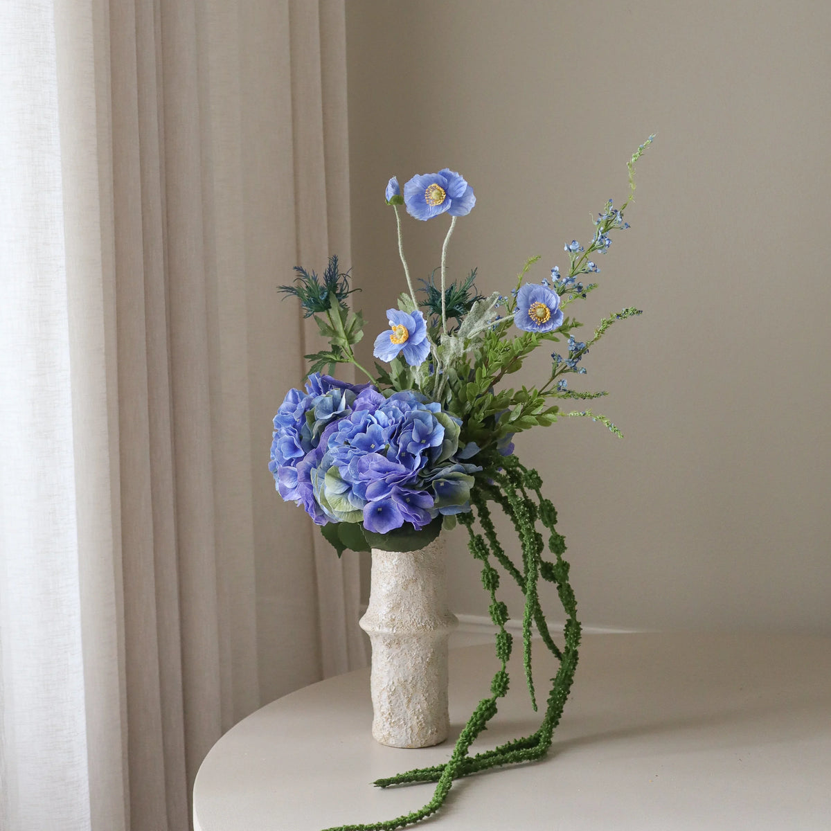 Garden blue