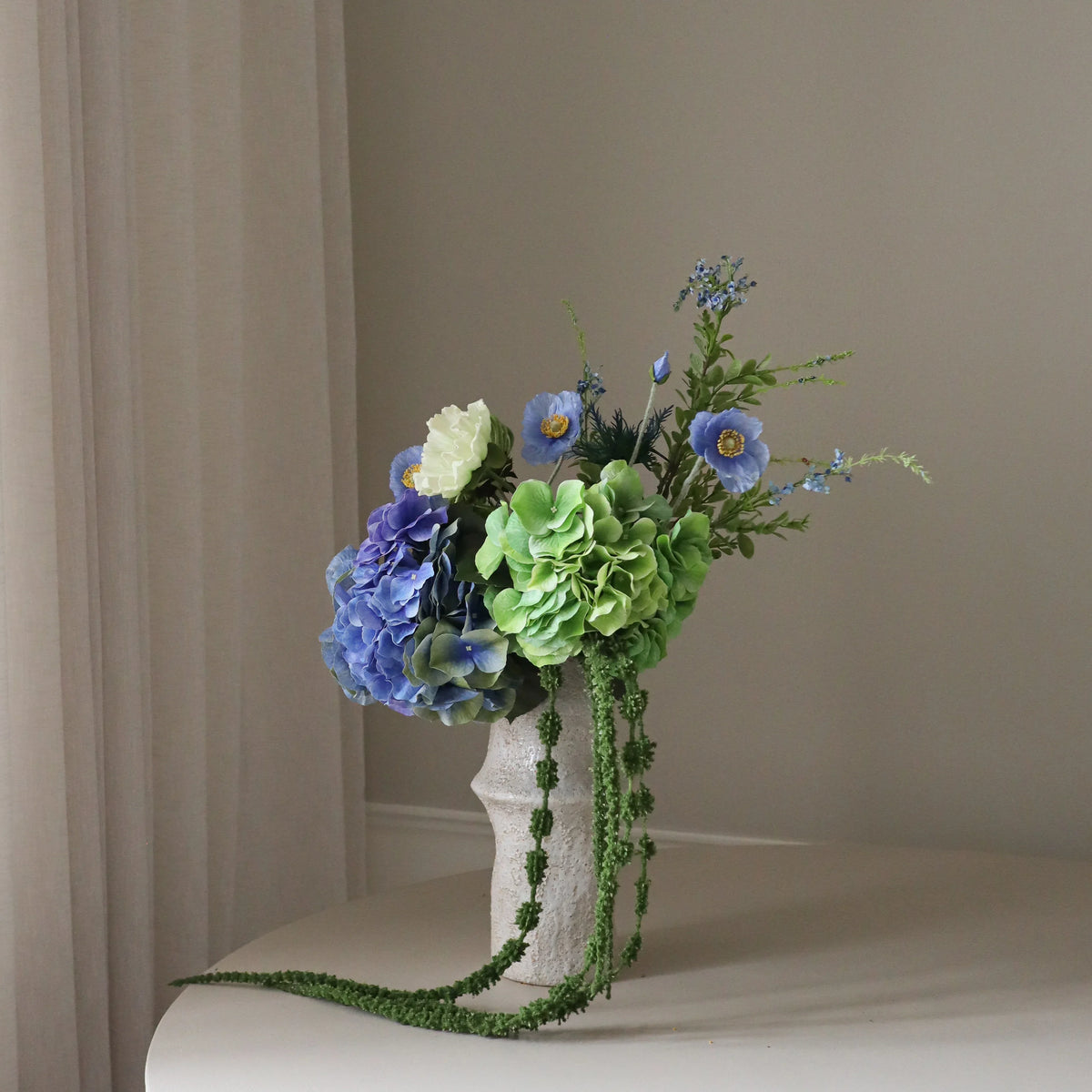 Measured Blue