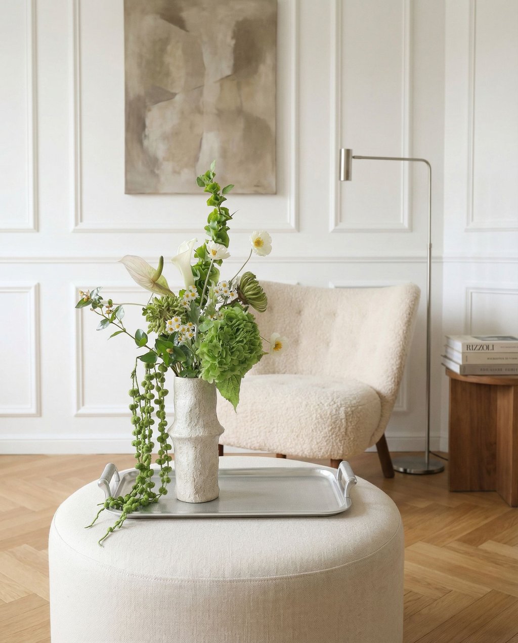 Spring Green — kunstbloemen boeket van Botane, detailfoto 4