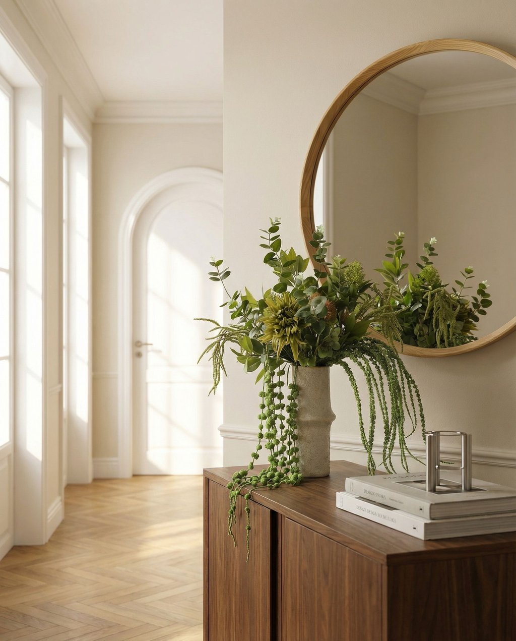 Evergreen — kunstbloemen boeket van Botane, detailfoto 4