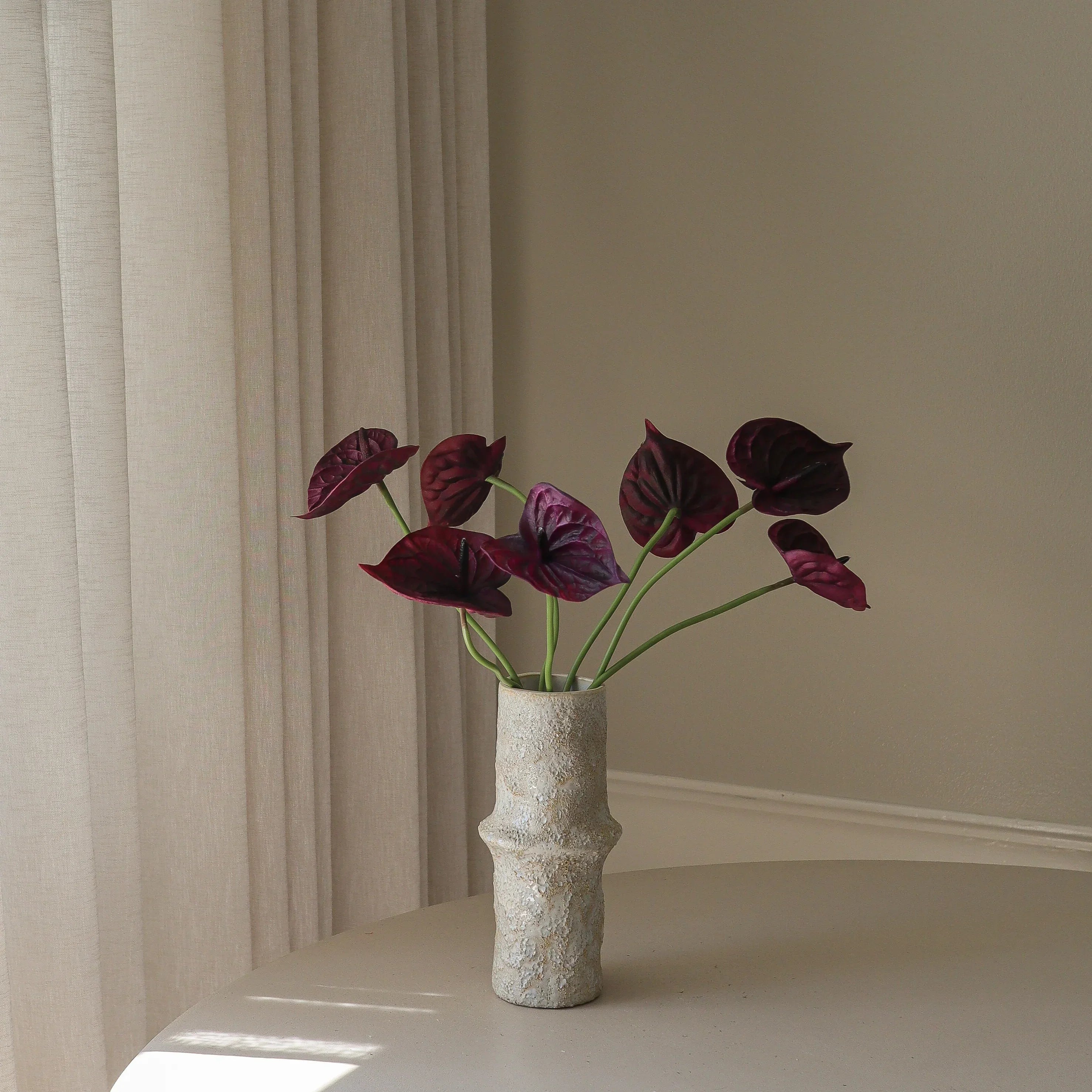 Purple Anthurium Bouquet Met Large Earth