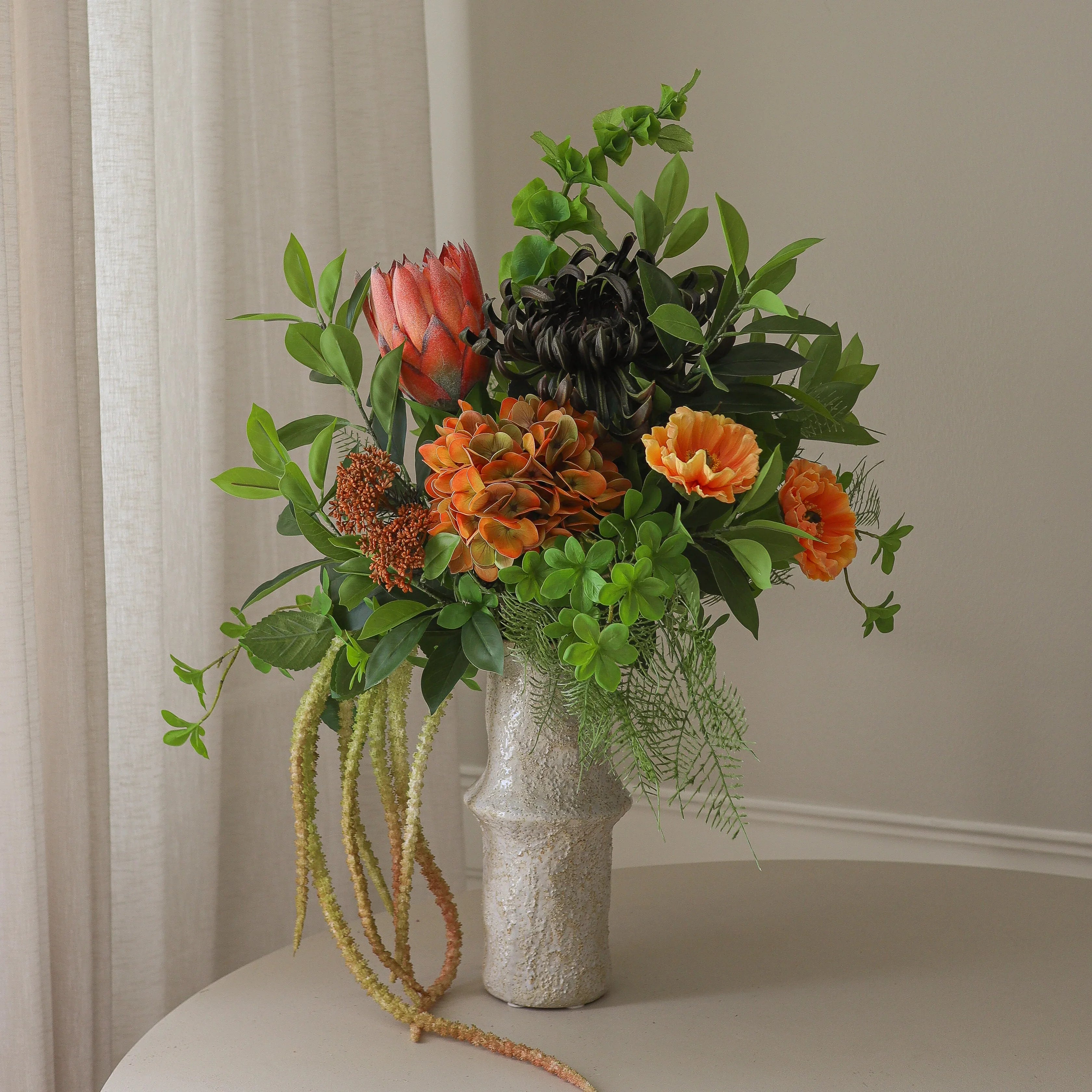 Copper Bloom Bouquet - Premium kunstbloemen boeket van Botane