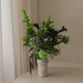 Verdant Noir Bouquet - Premium kunstbloemen boeket van Botane