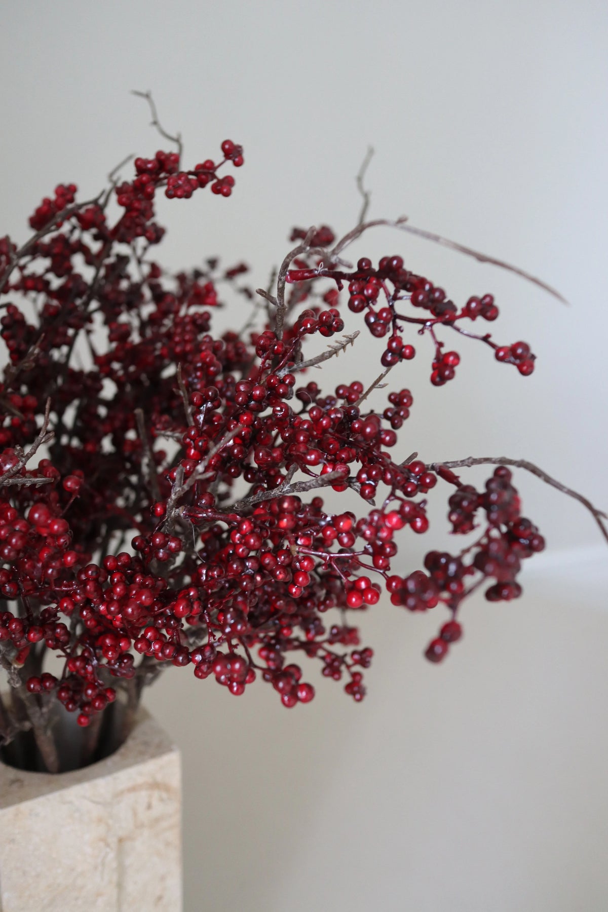 Dark Red Wild Berry Bouquet
