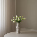 White Tulip Bouquet Mixed — kunstbloemen boeket van Botane