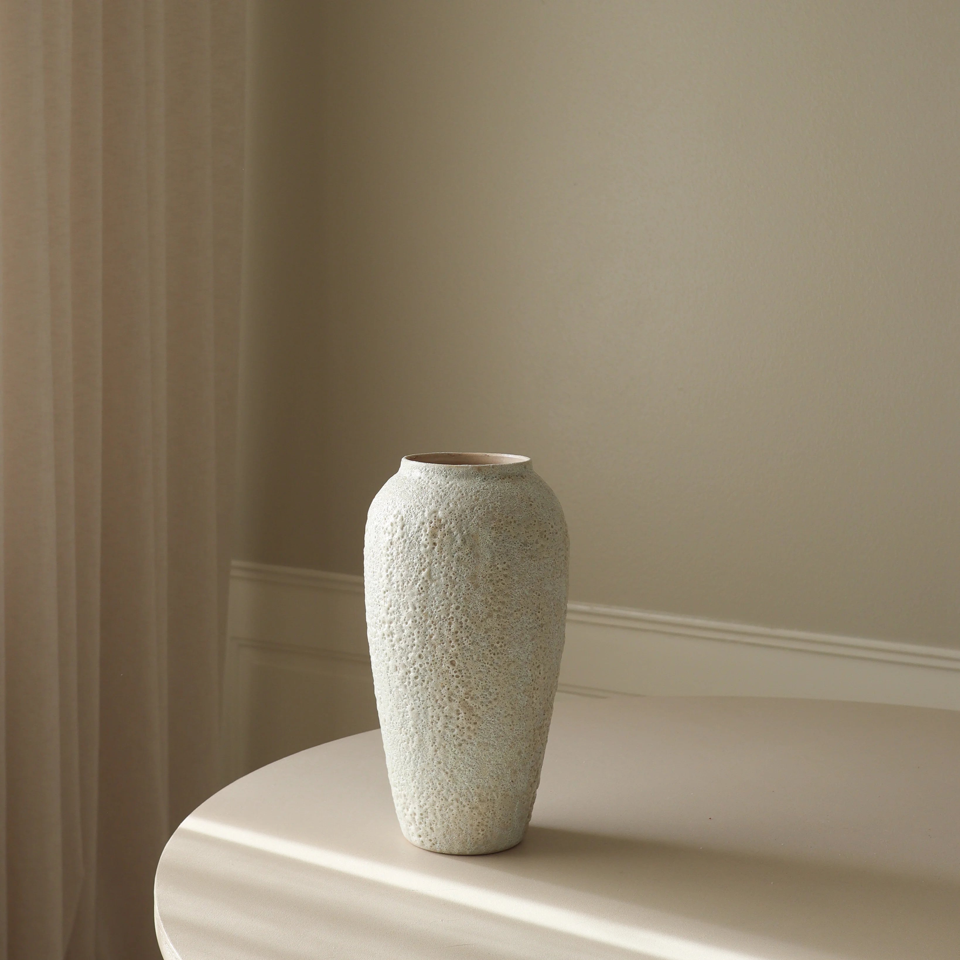 Large Ceramic Volcanic Vase
