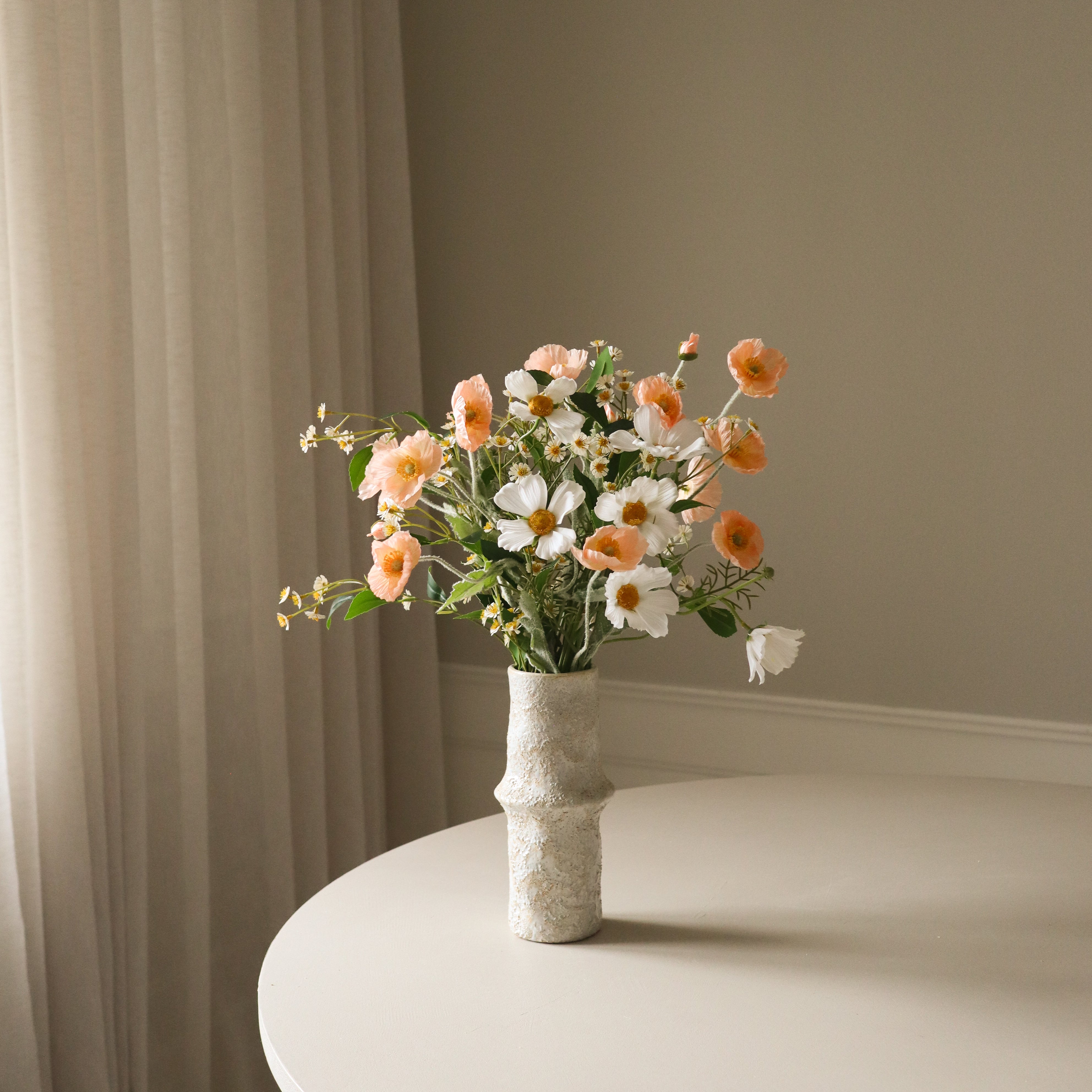 Peach Meadow — kunstbloemen boeket van Botane