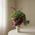 Scarlet Pine — kunstbloemen boeket van Botane