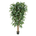 Ficus Exotica deluxe kunstplant 180cm - groen
