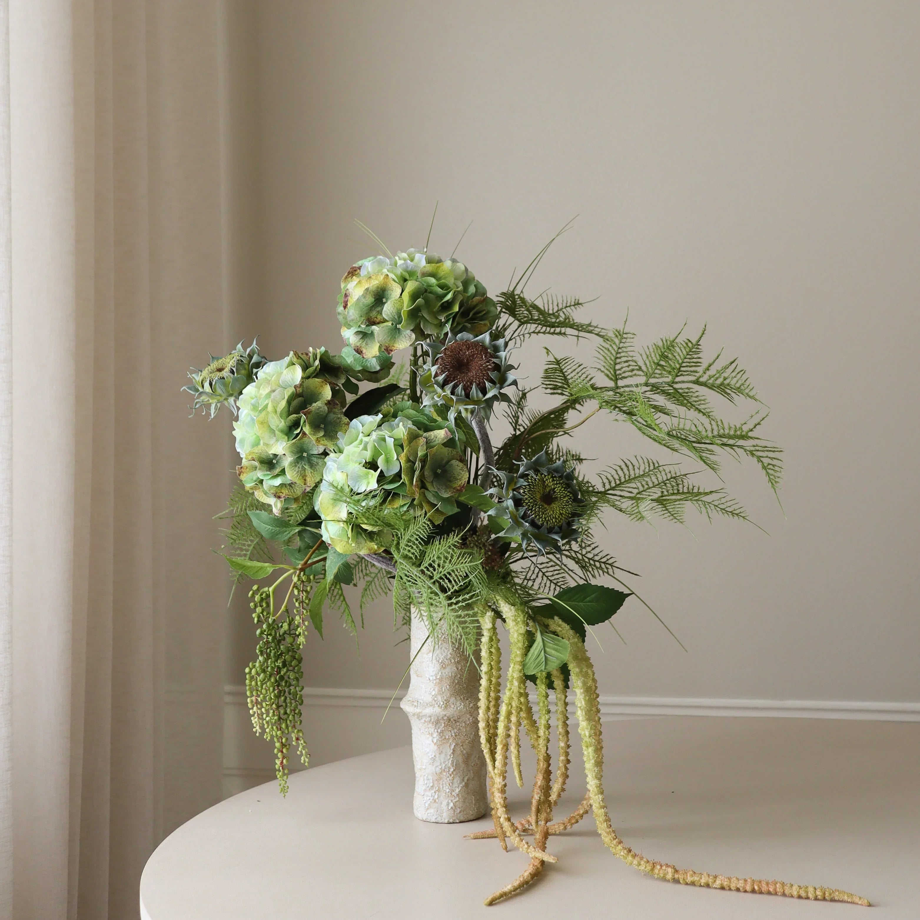 Mosslight — kunstbloemen boeket van Botane, detailfoto 3