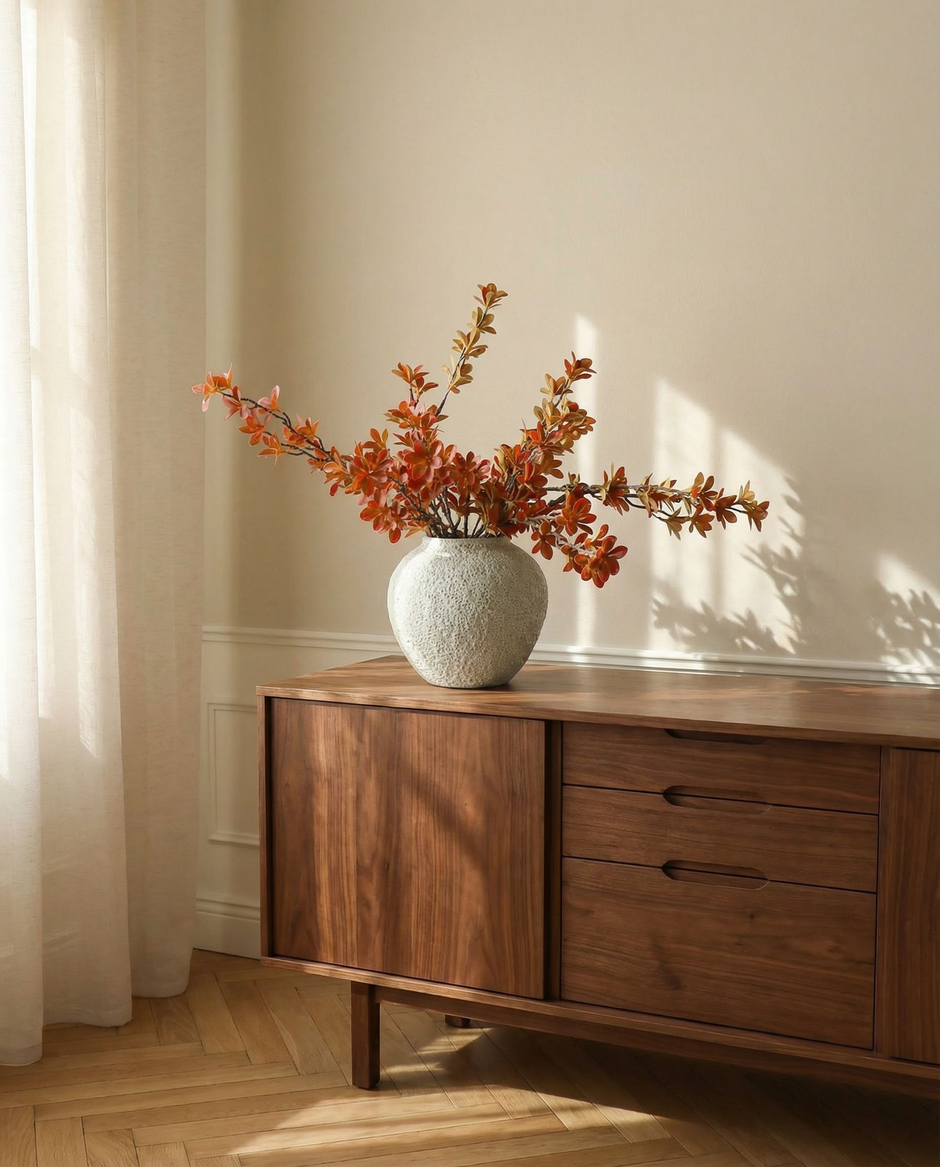 Autumn Leaves Bouquet — kunstbloemen boeket van Botane, detailfoto 4