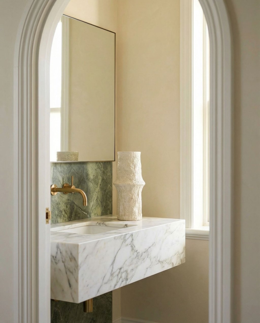 Large Ceramic Earth Vase