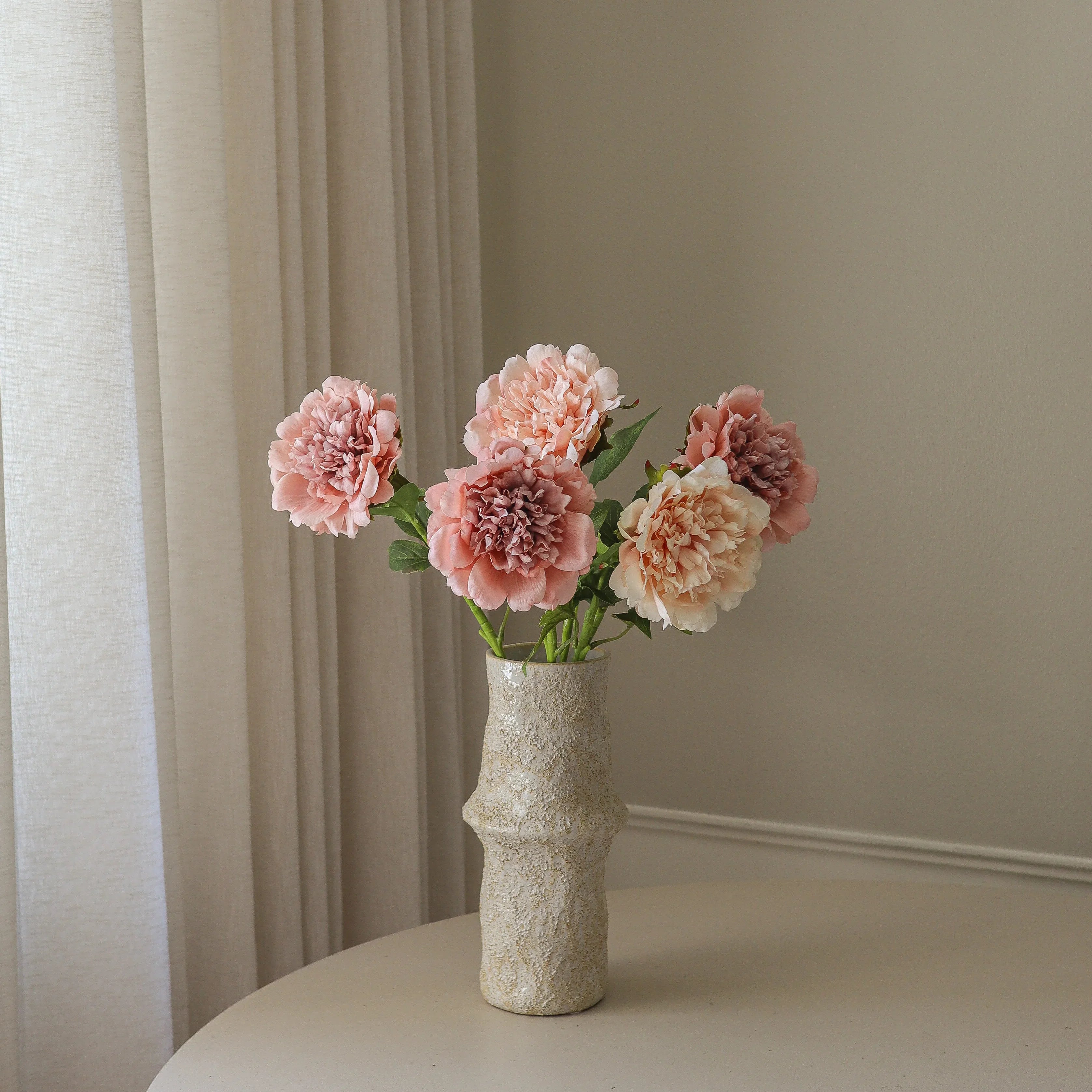 Dusty Peony Bouquet - Premium kunstbloemen boeket van Botane