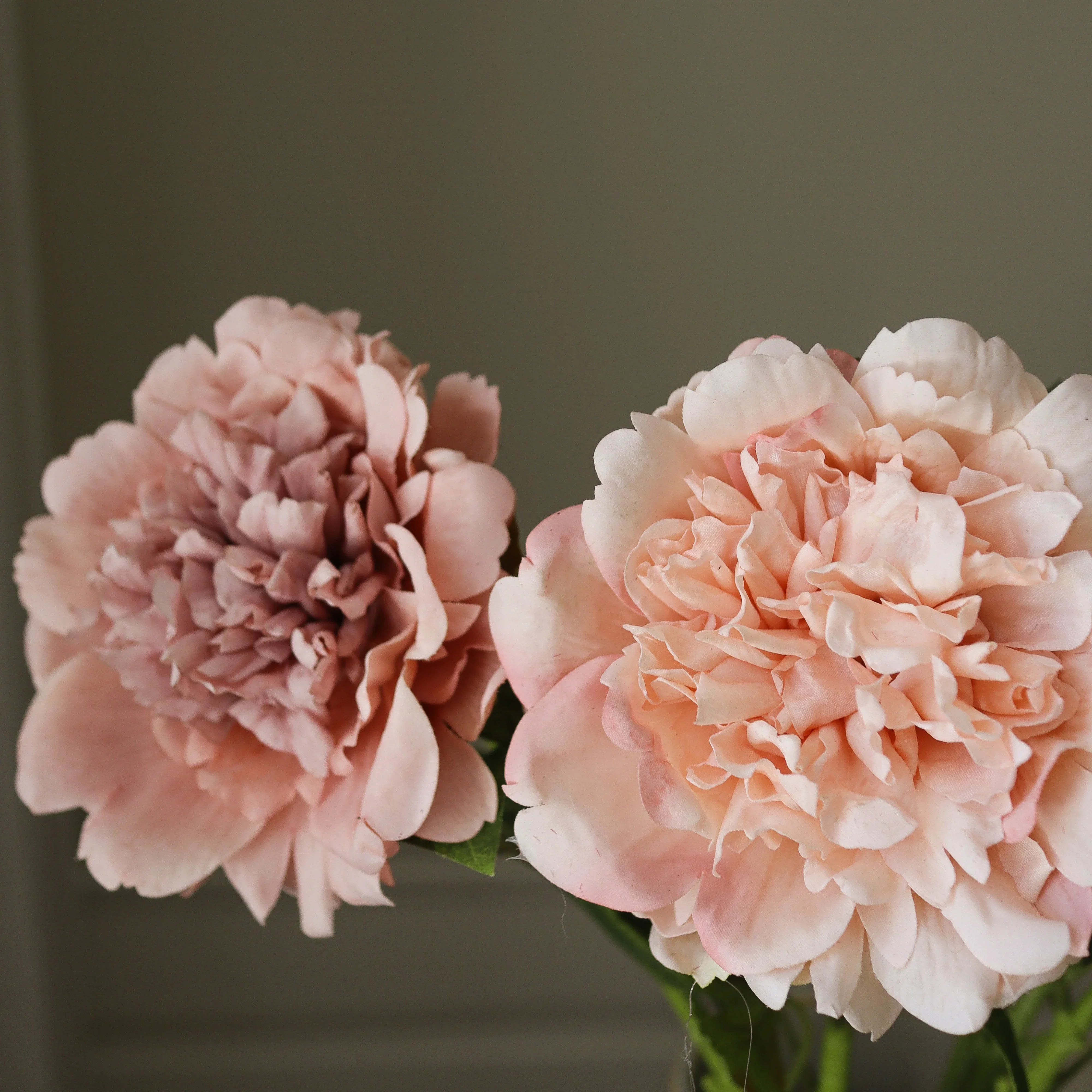 Dusty Peony Bouquet Met Large Earth