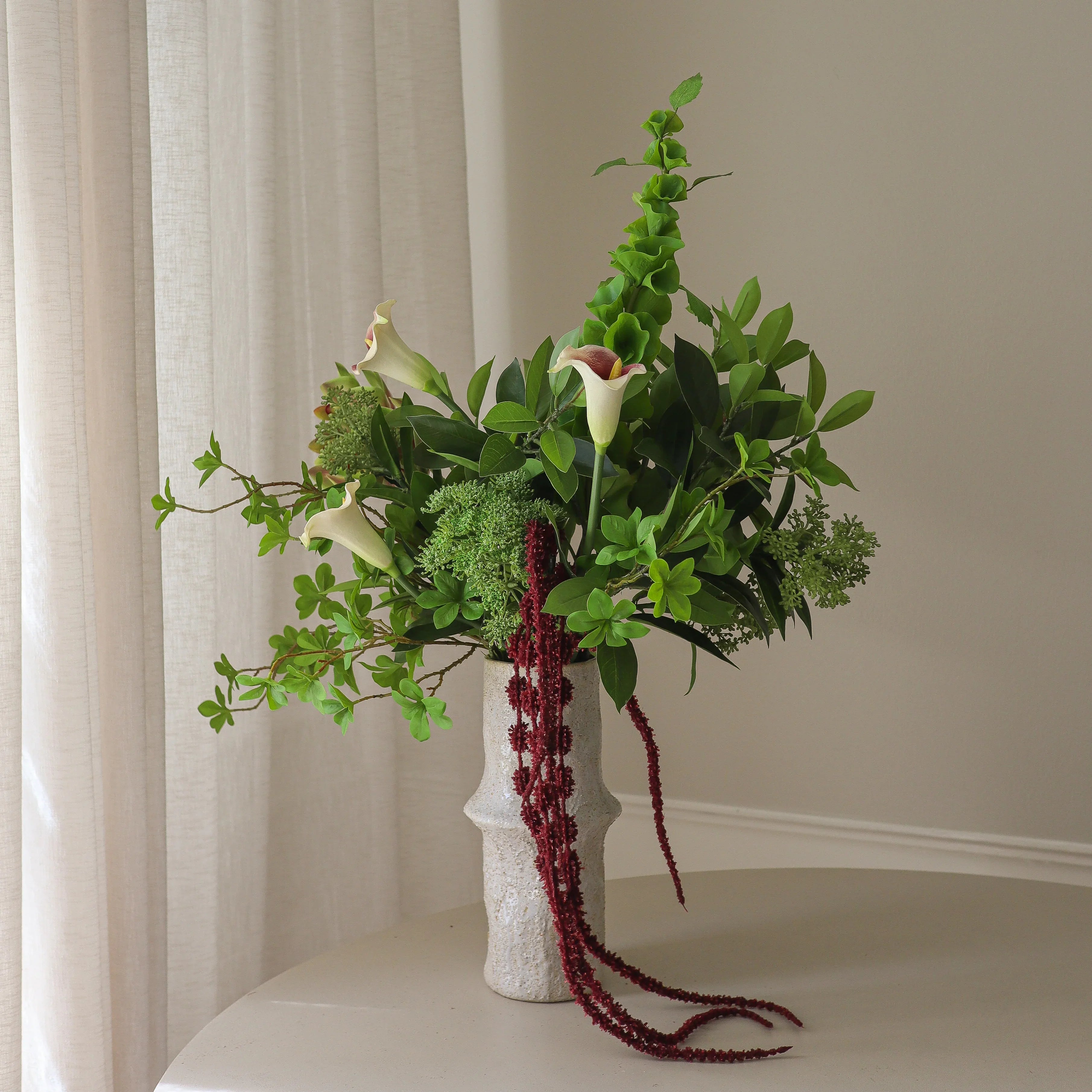 Wild Grove Bouquet - kunstbloemen boeket detailopname