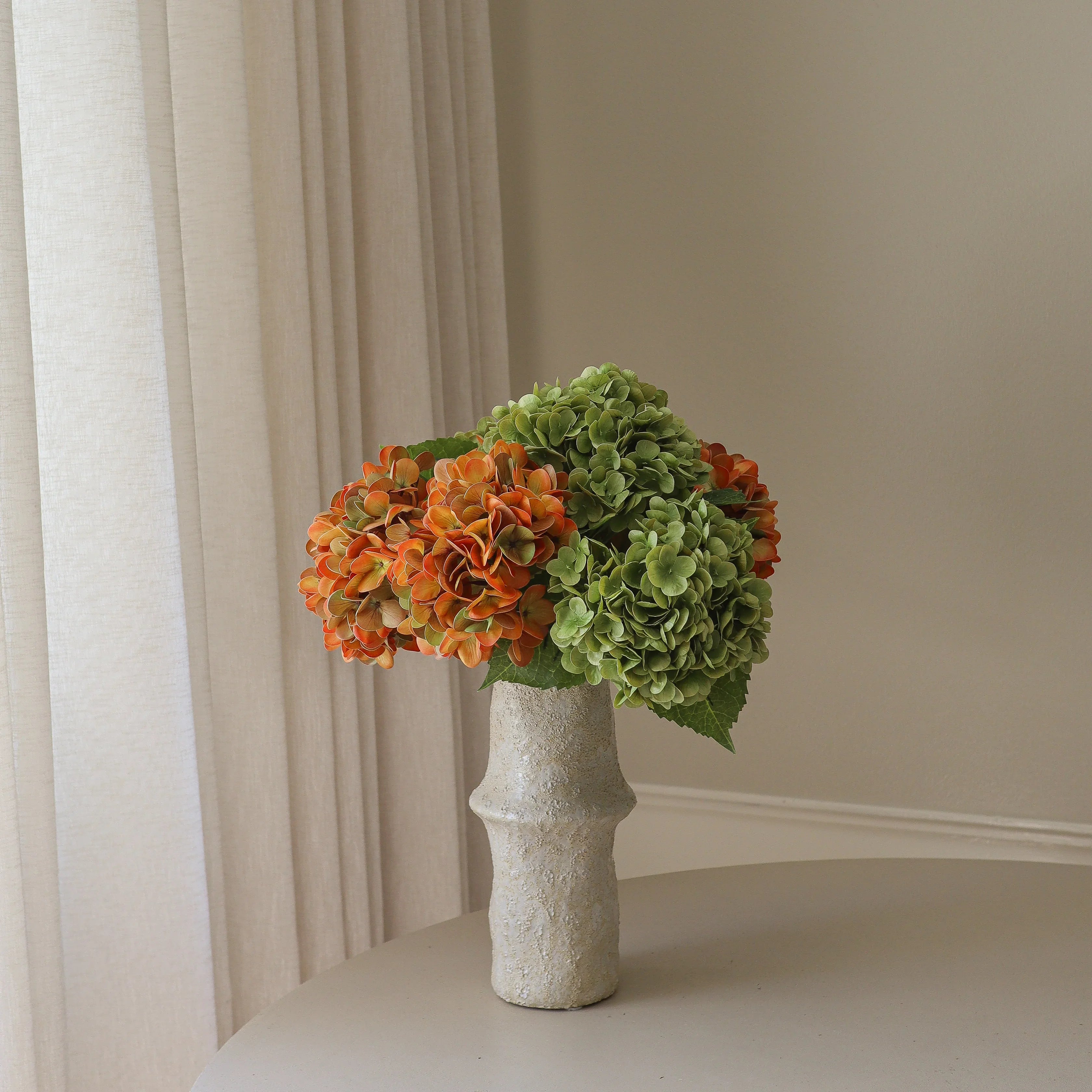 Copper Hydrangea Bouquet - Premium kunstbloemen boeket van Botane