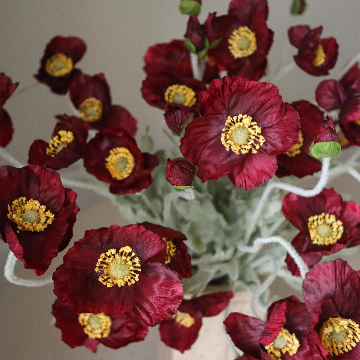 Burgundy Poppy Bouquet