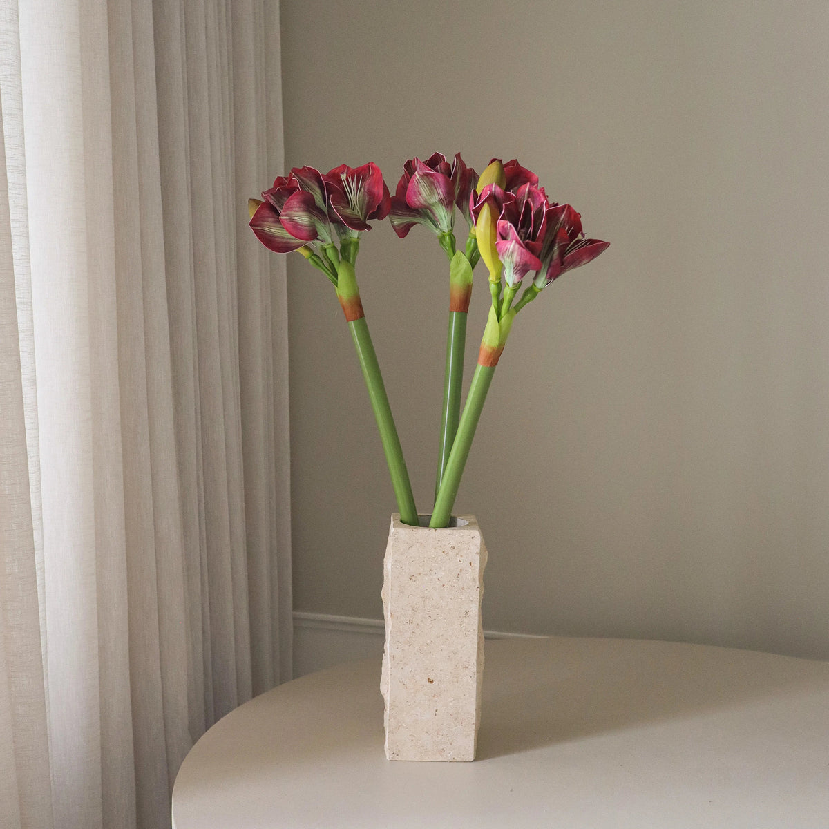 Burgundy Amaryllis Bouquet