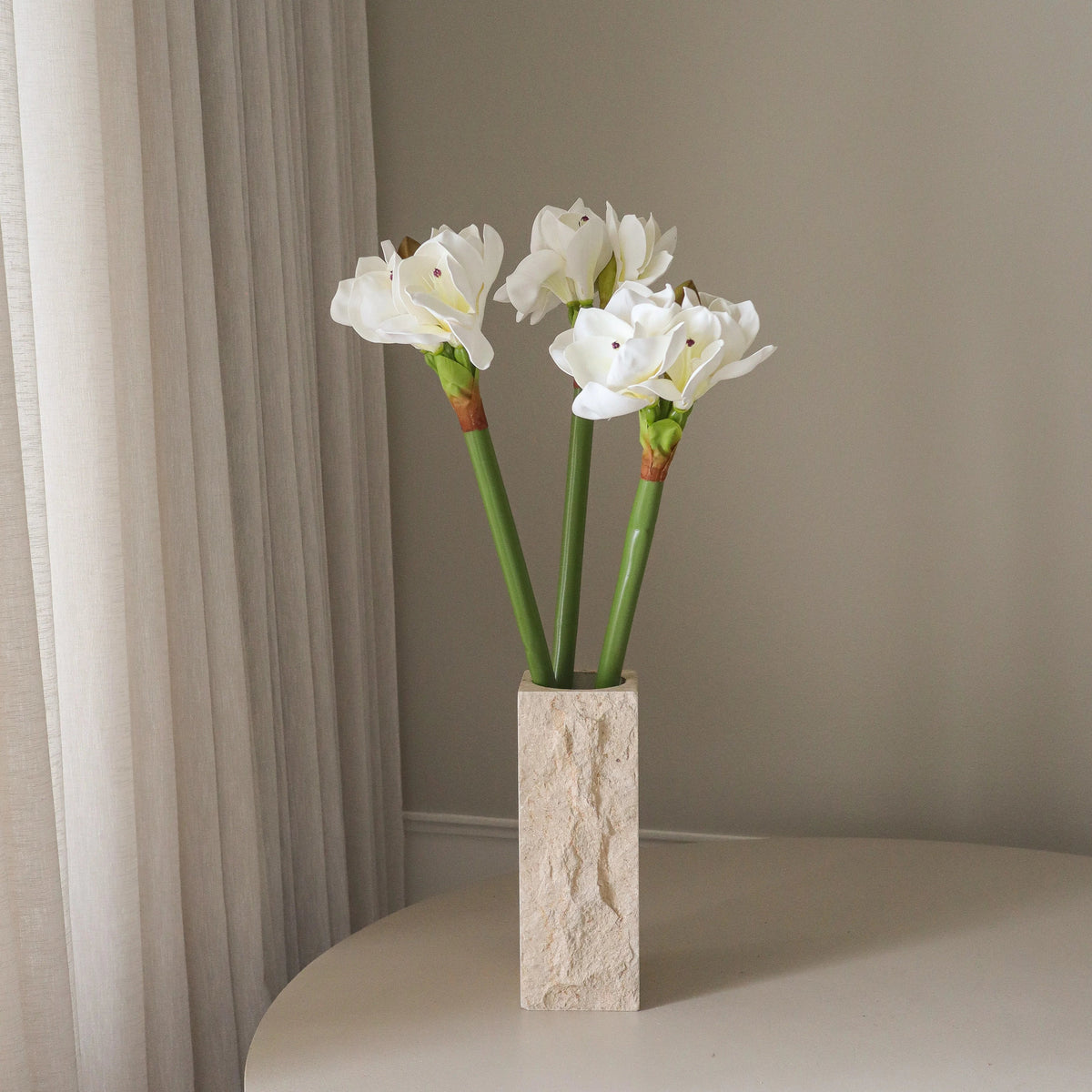 White Amaryllis Bouquet
