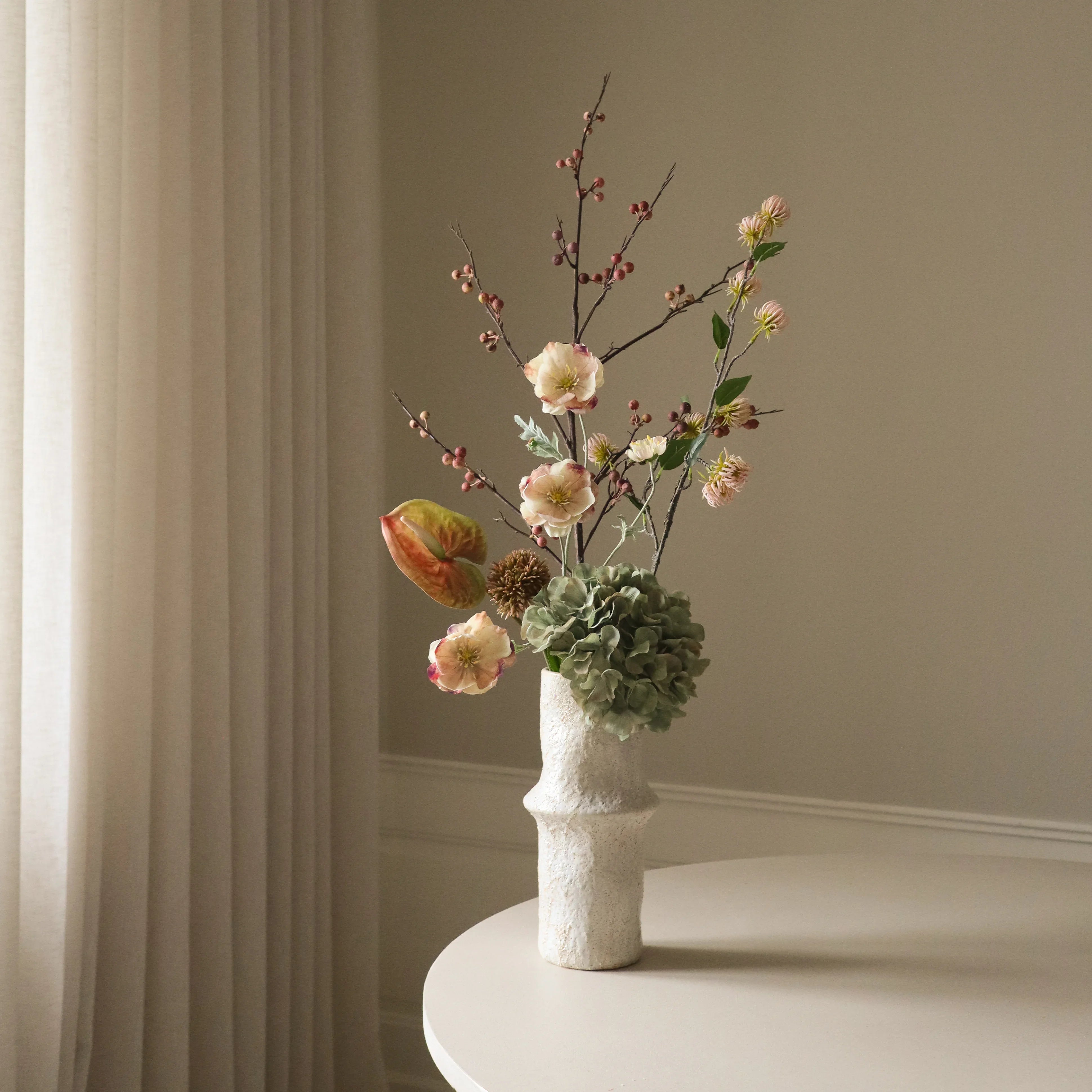 Blush Grove — kunstbloemen boeket van Botane