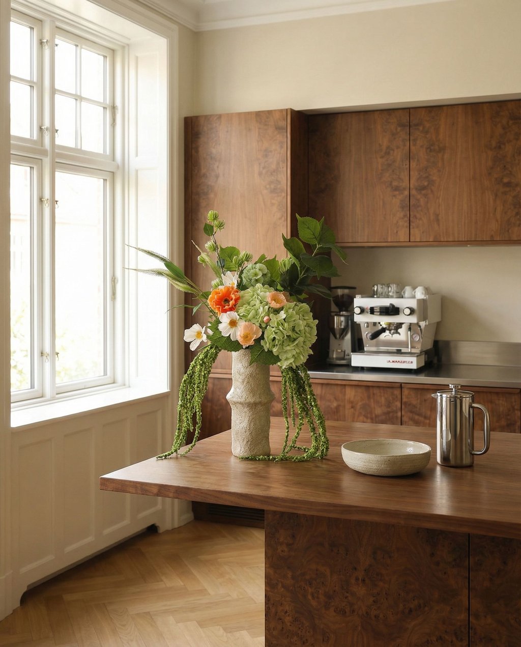 Sunlit Harmony — kunstbloemen boeket van Botane, detailfoto 4
