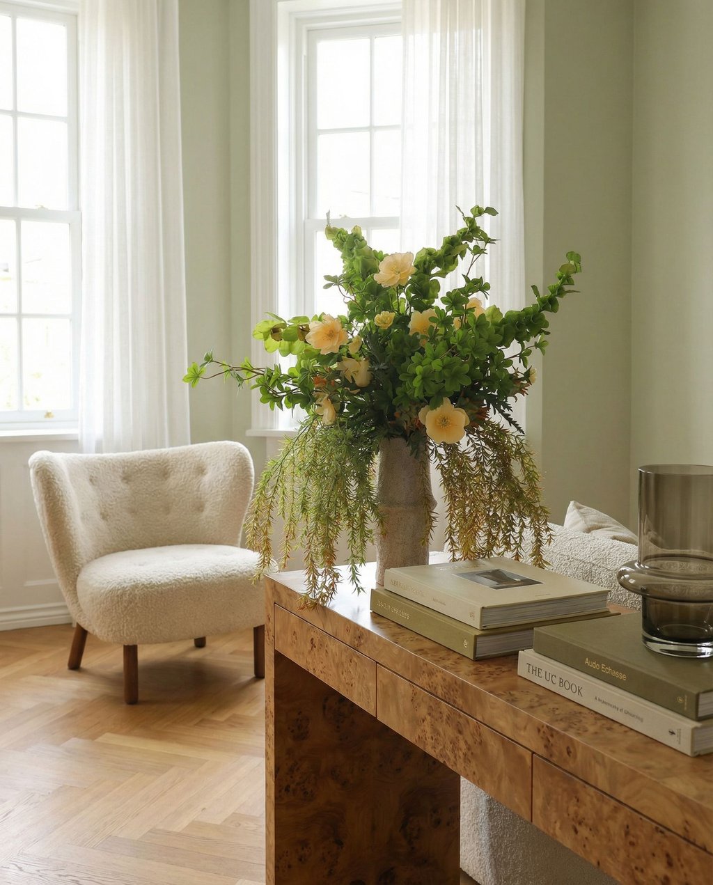 Meadow Whispers — kunstbloemen boeket van Botane, detailfoto 4