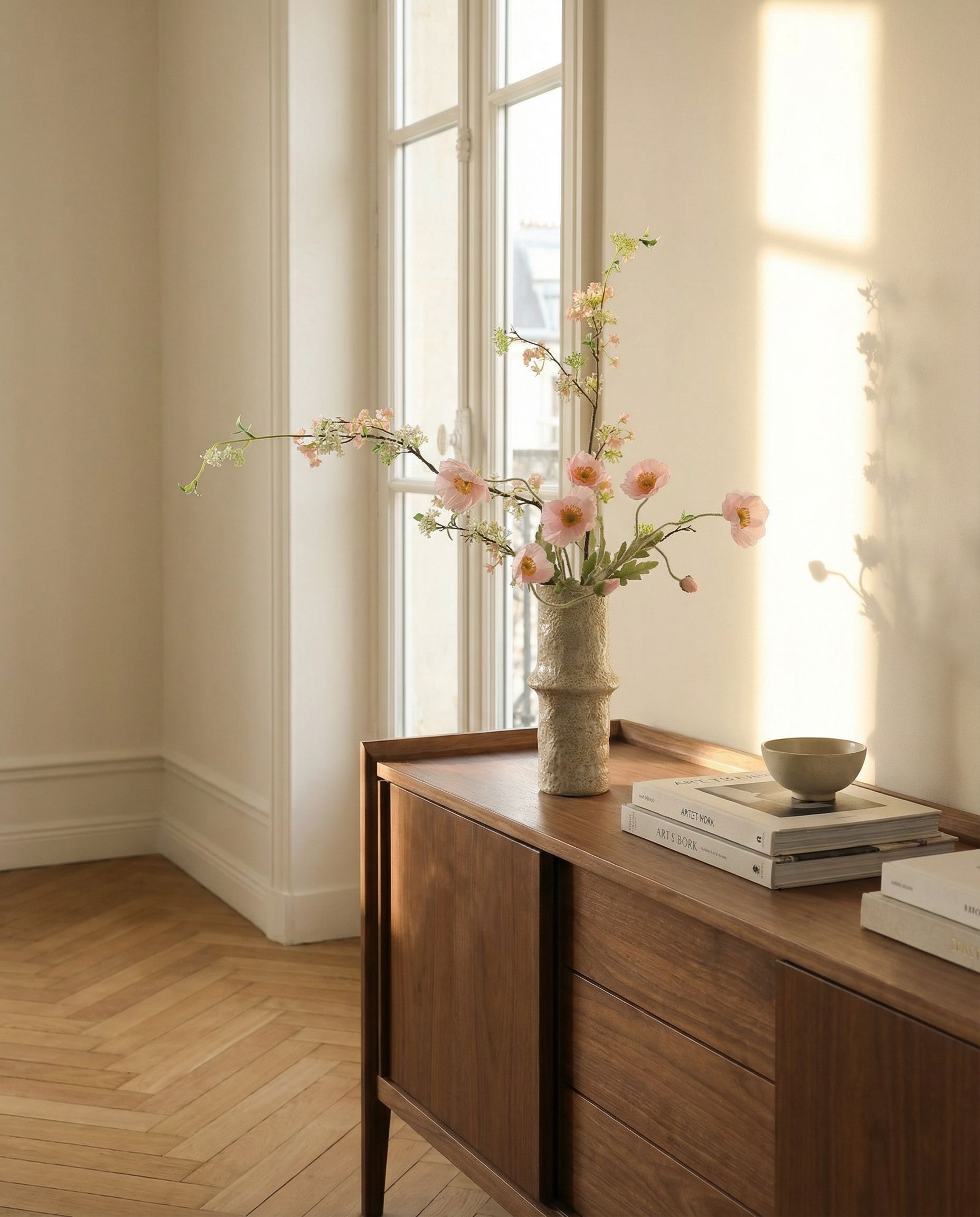 Blossom Veil met vaas