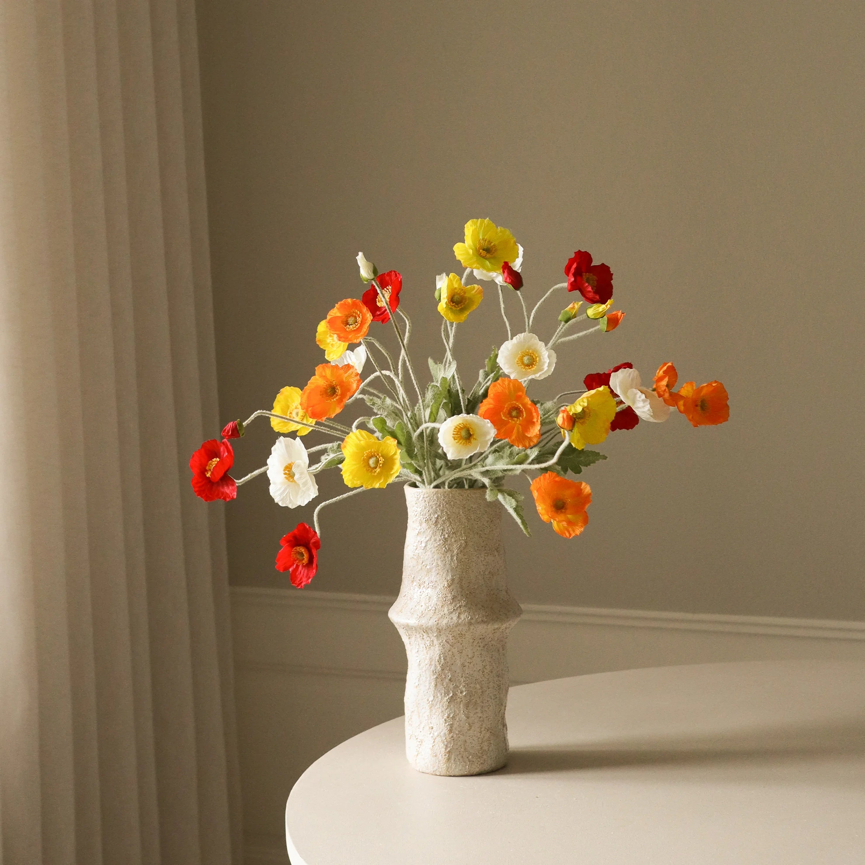 Poppy Fields — kunstbloemen boeket van Botane