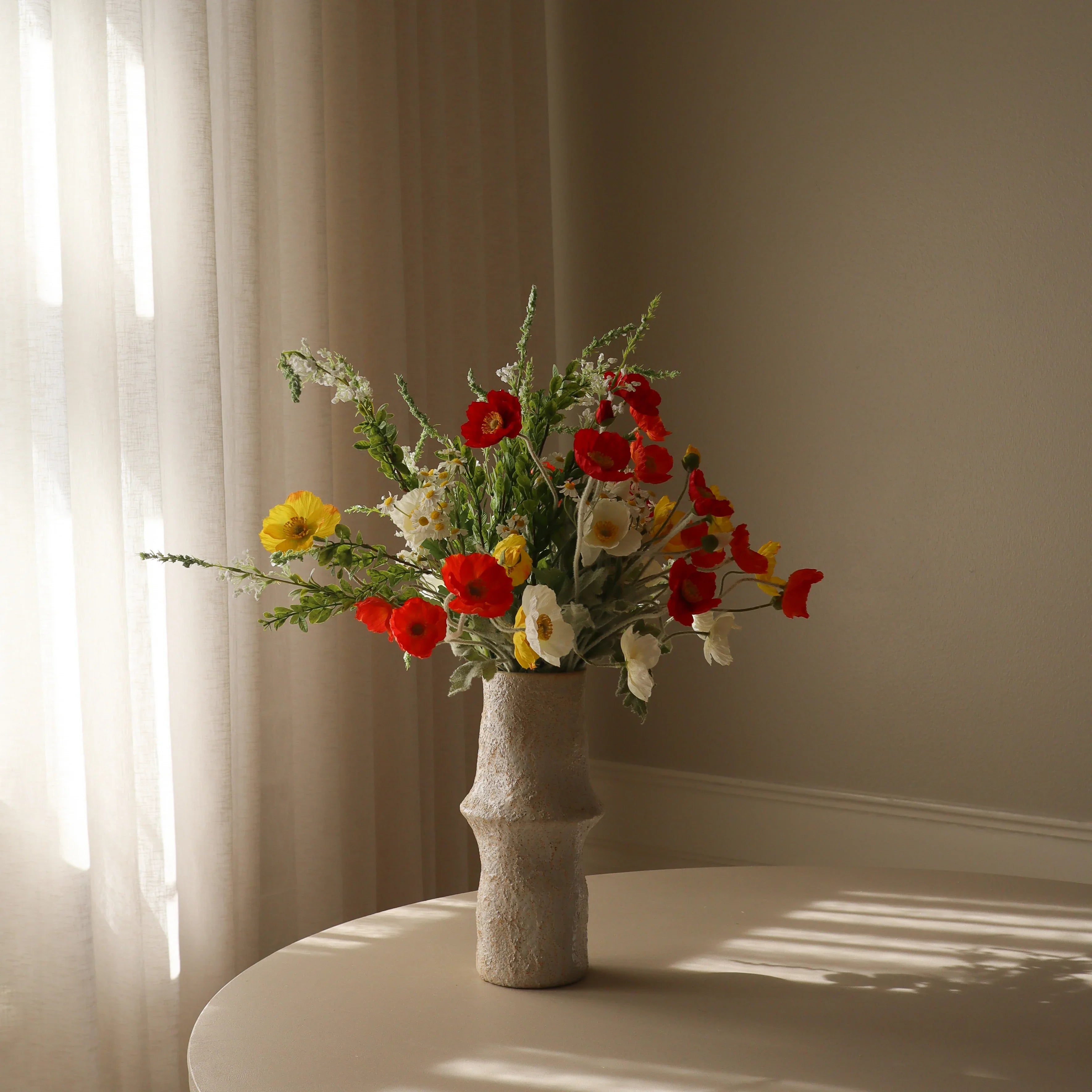 Popsicle met vaas — kunstbloemen bundel van Botane, detailfoto 3