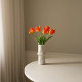 Orange Triumph Tulip Bouquet — kunstbloemen boeket van Botane
