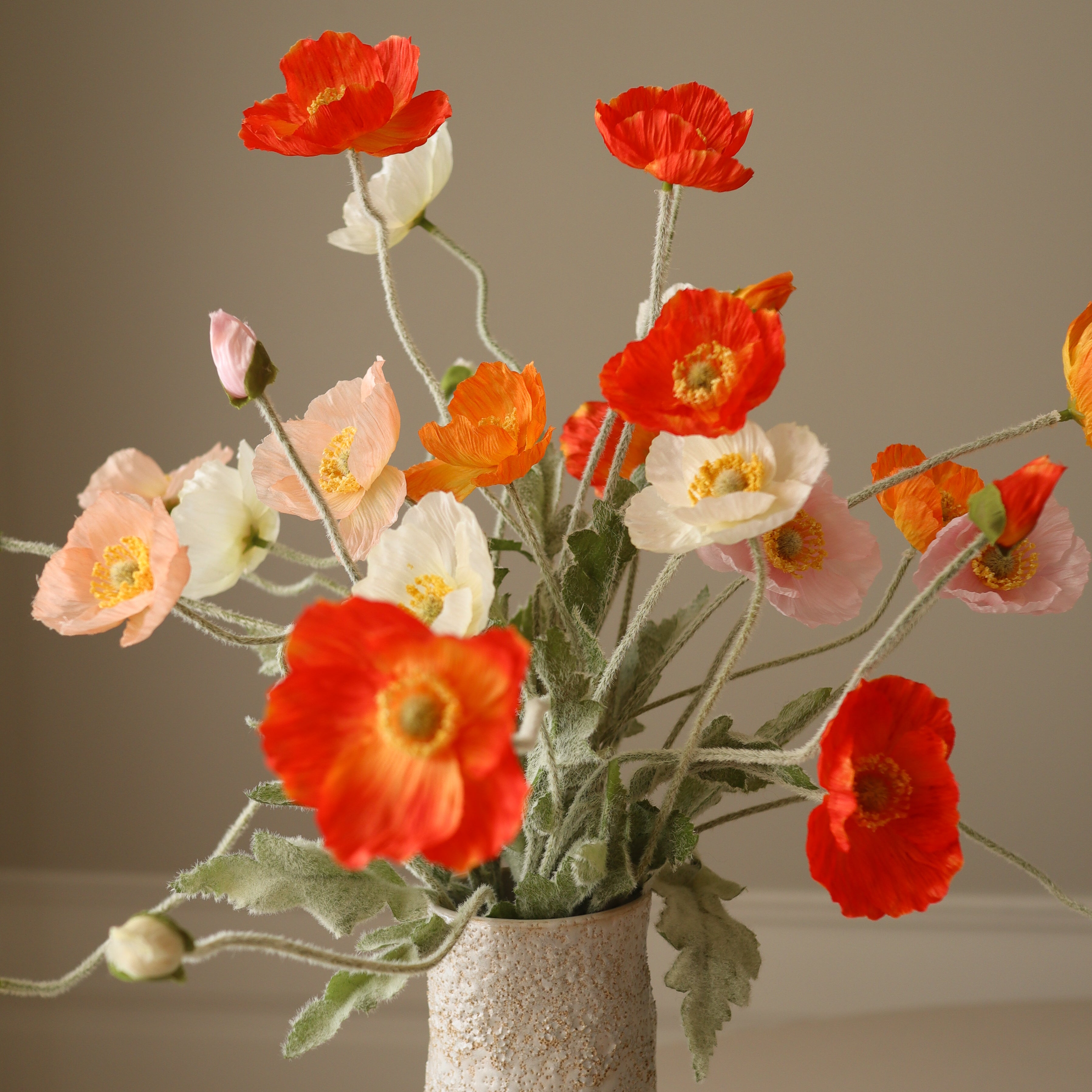 Wild Poppy Dance met vaas