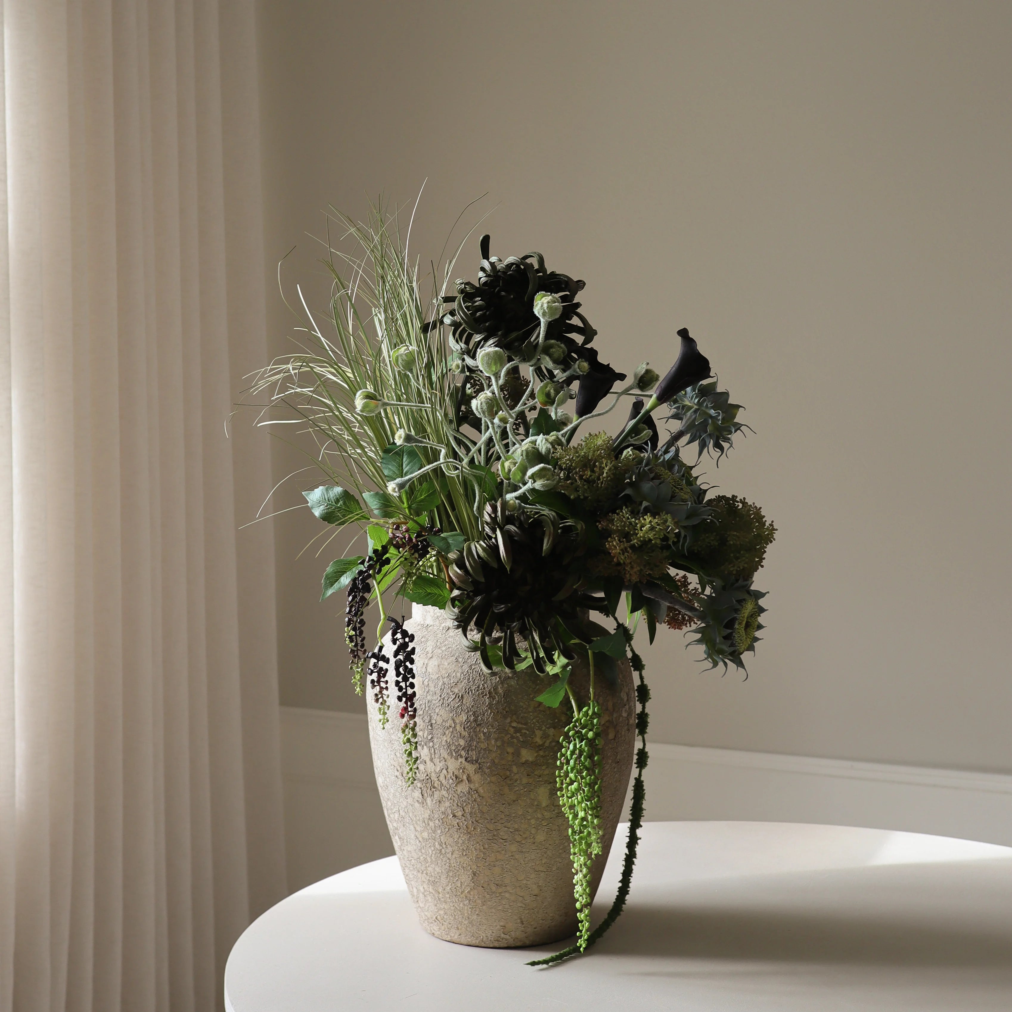 Blackthorn — kunstbloemen boeket van Botane, detailfoto 2
