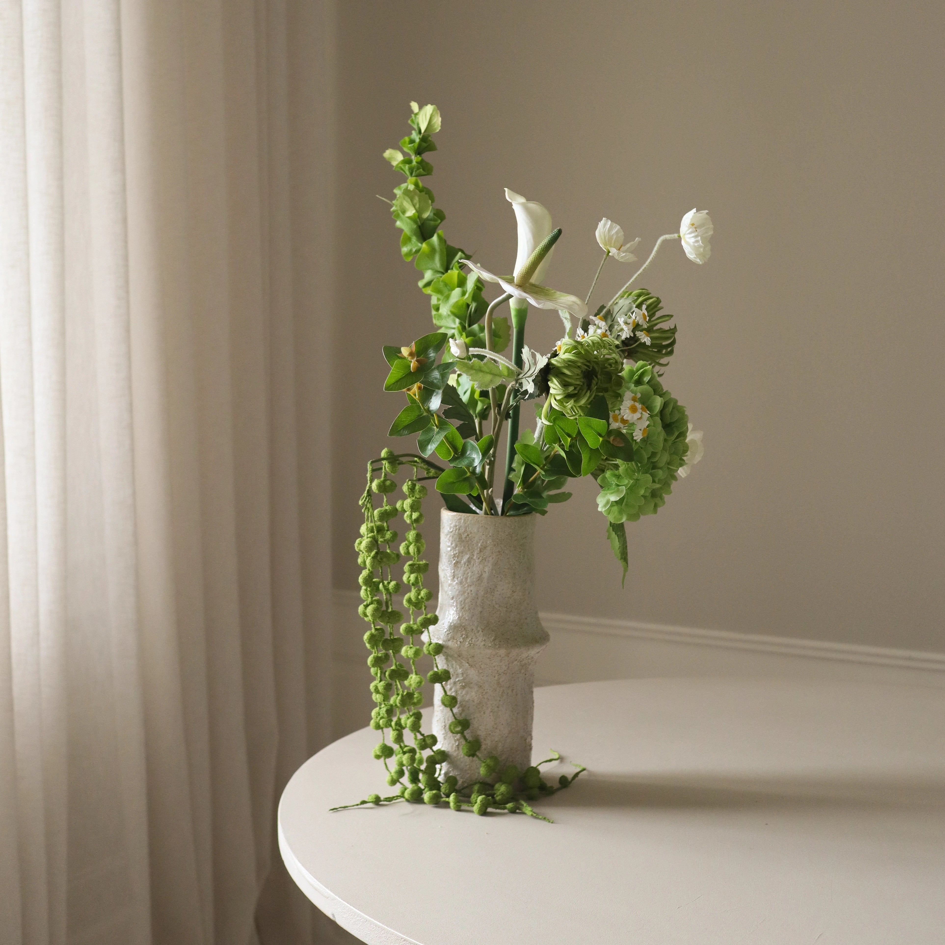 Spring Green — kunstbloemen boeket van Botane, detailfoto 3