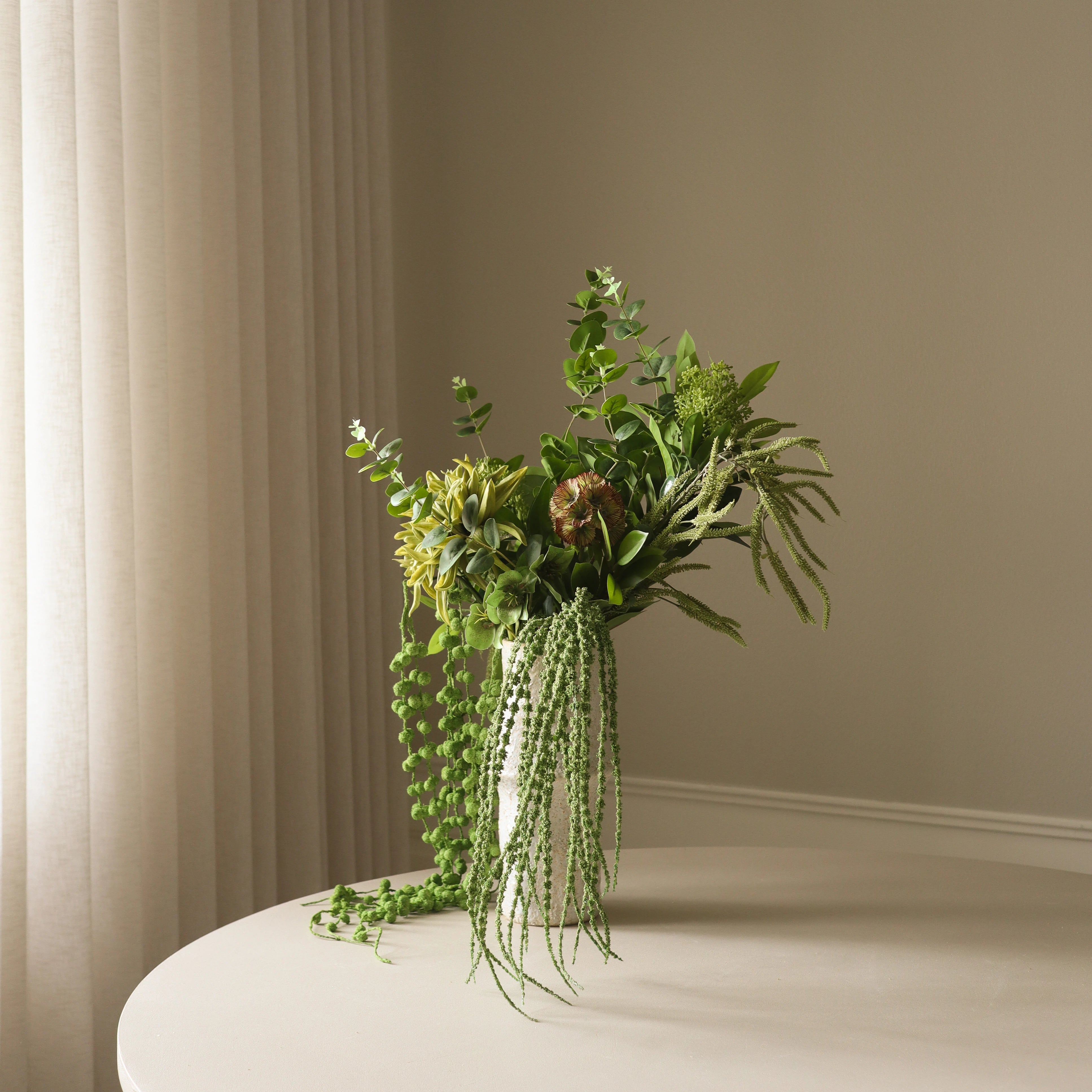 Evergreen — kunstbloemen boeket van Botane, detailfoto 3