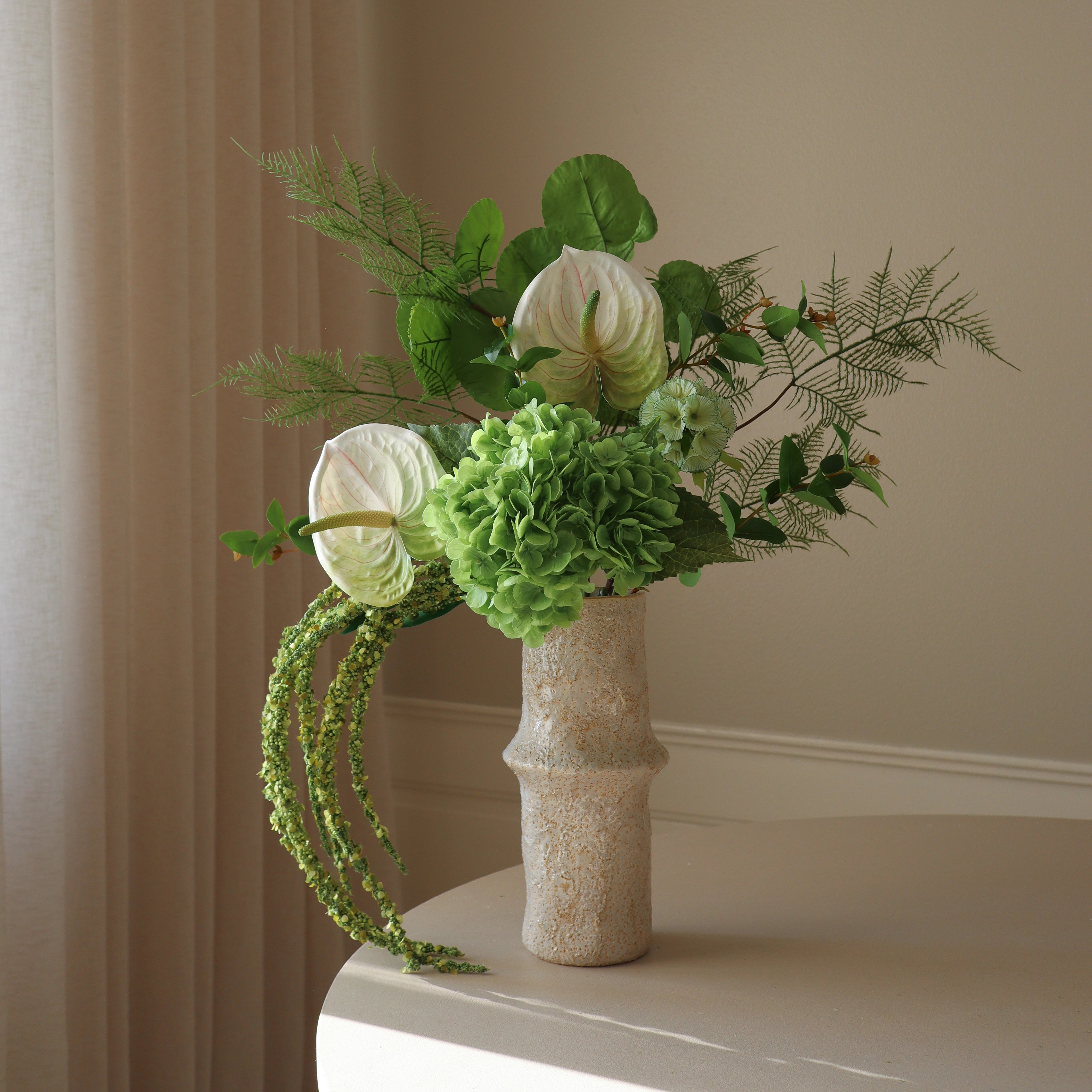 Grassy Green — kunstbloemen boeket van Botane
