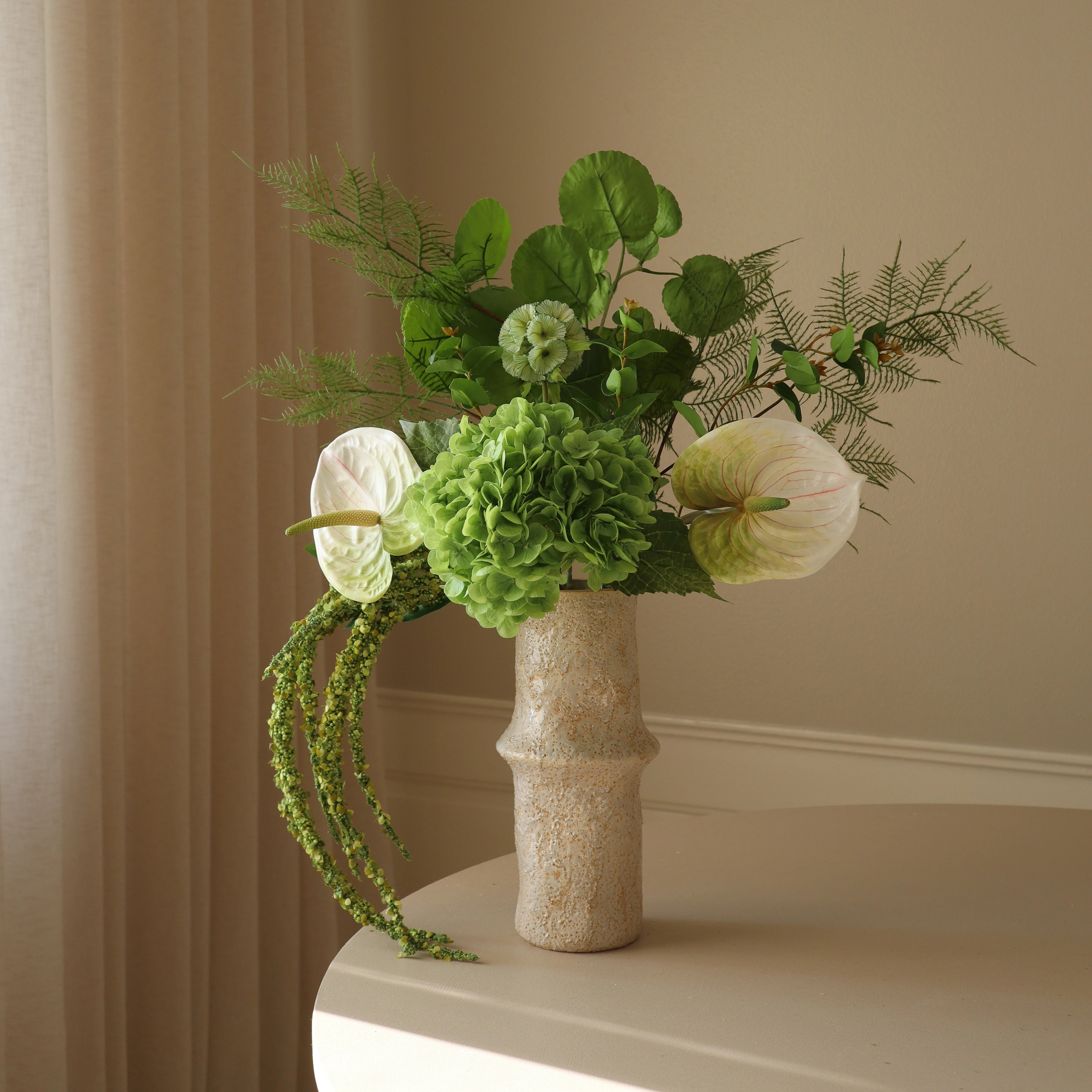 Grassy Green — kunstbloemen boeket van Botane, detailfoto 3