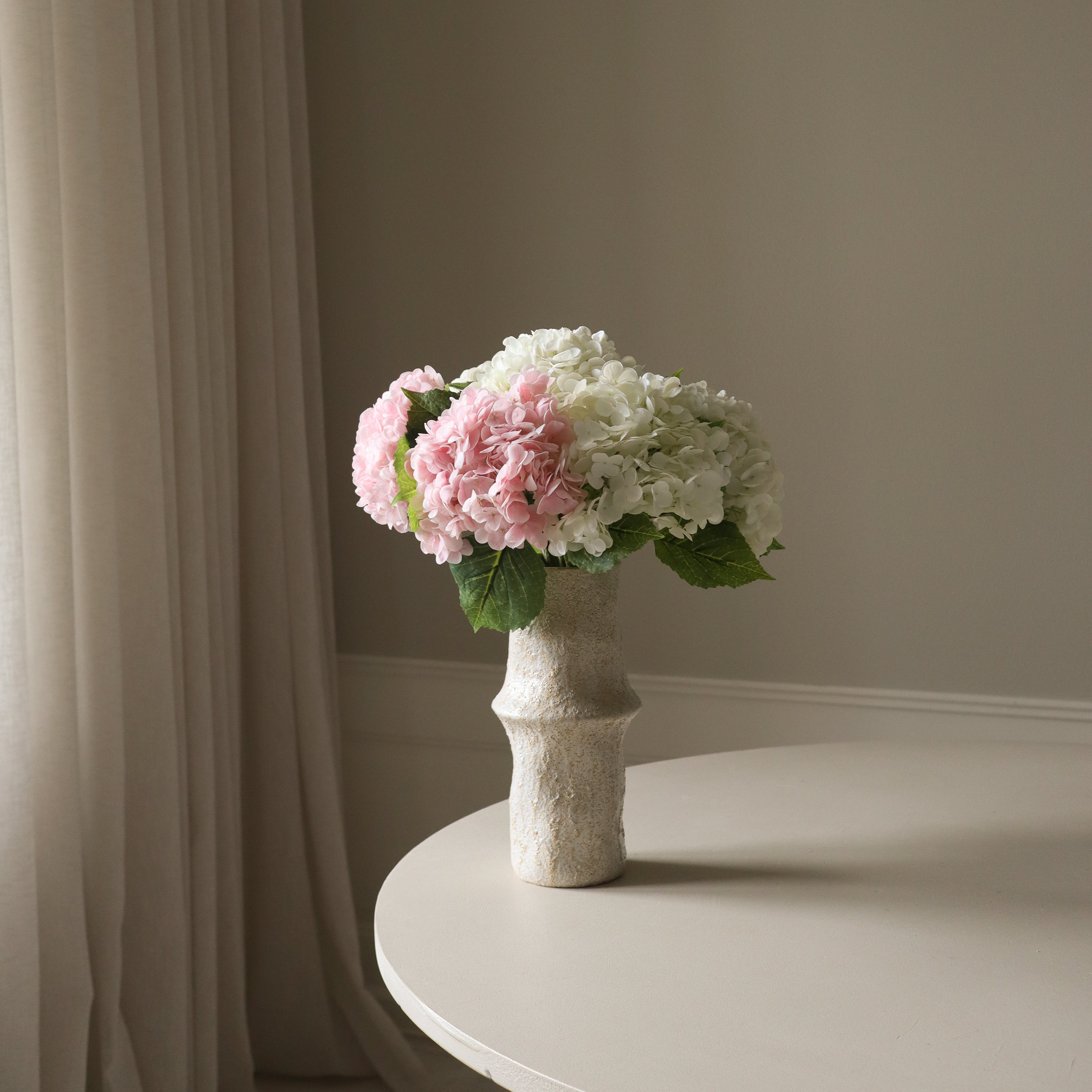 Light Pink Hydrangea Bouquet - Premium kunstbloemen boeket van Botane