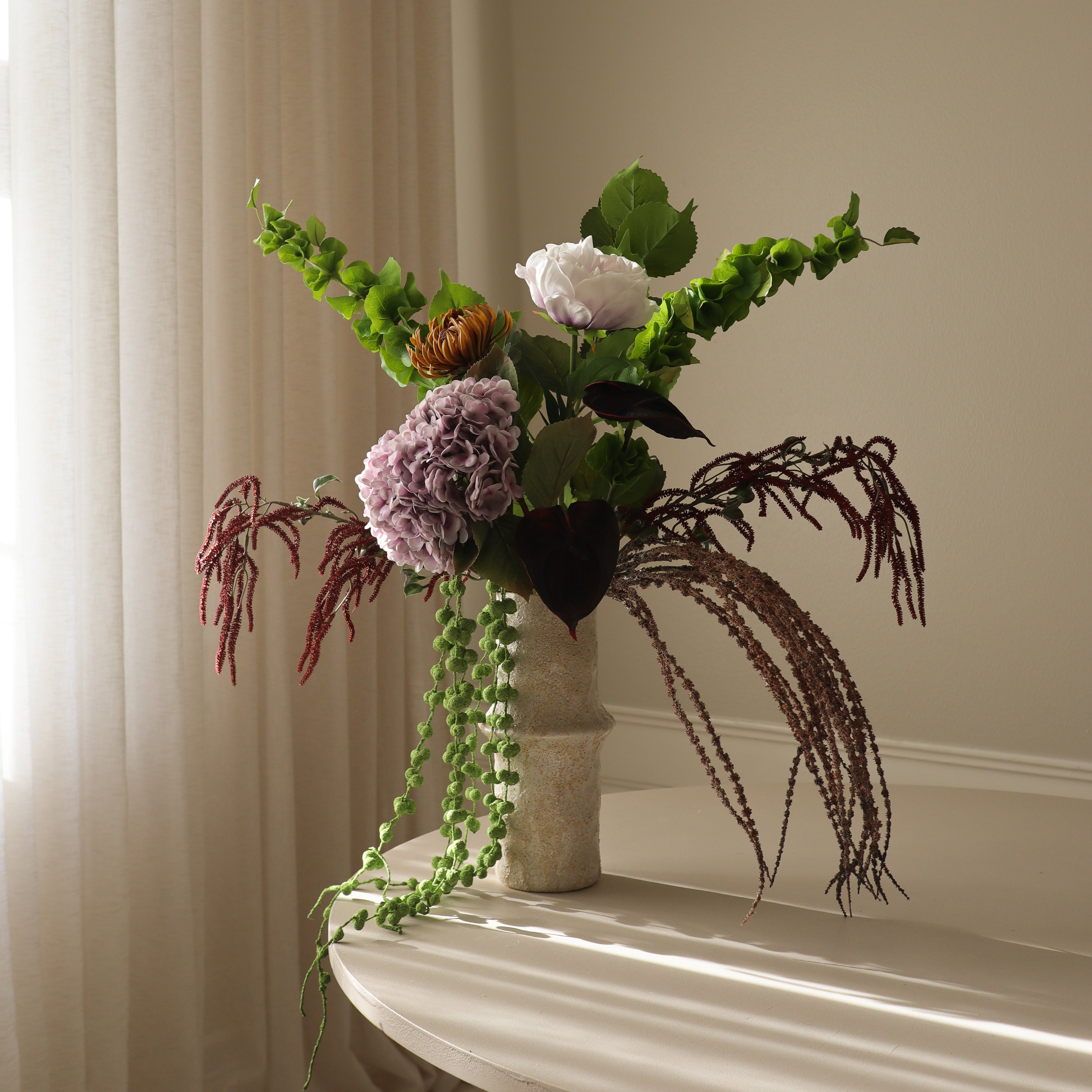 Sugar Sweet met vaas — kunstbloemen bundel van Botane
