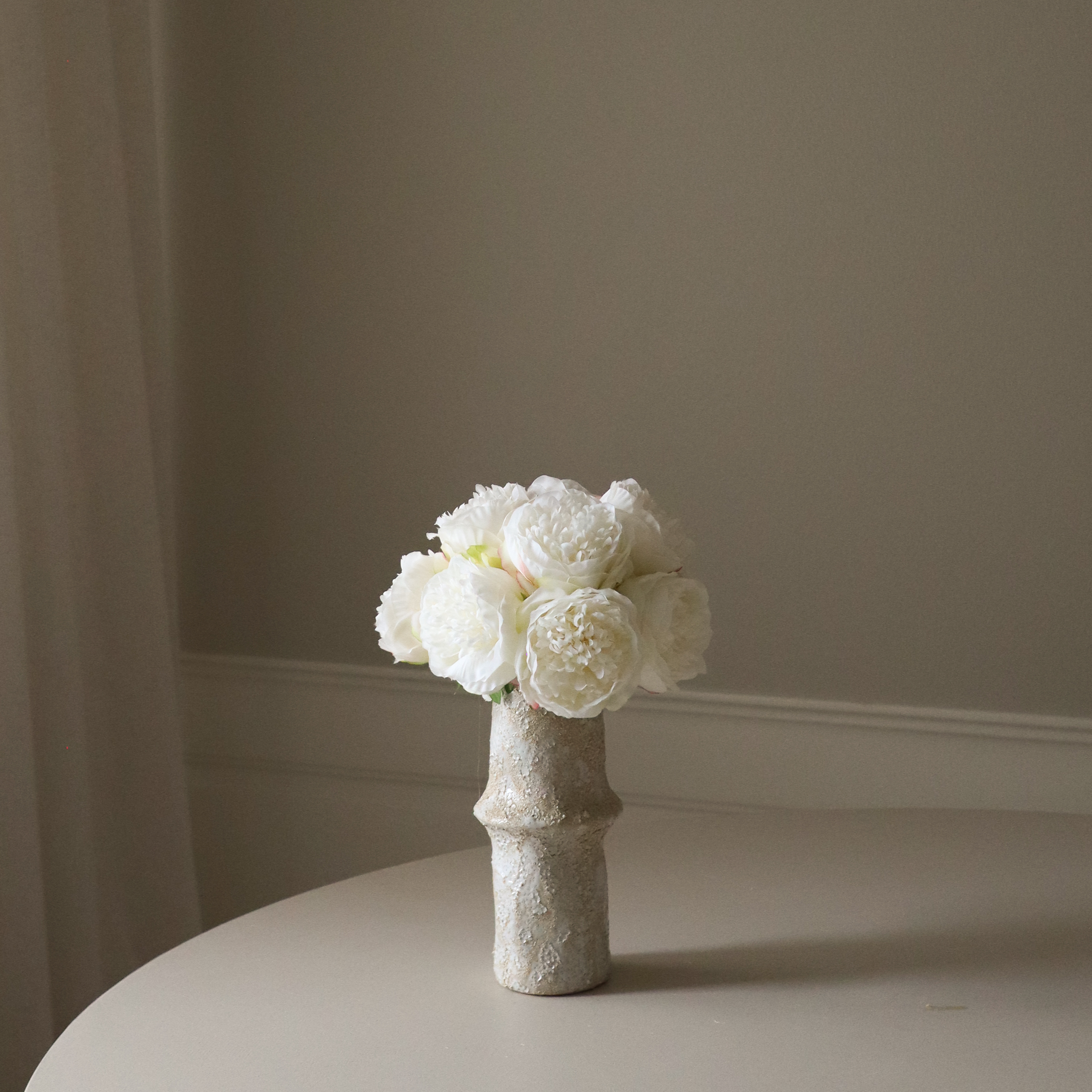 Mini Peony Bouquet — kunstbloemen boeket van Botane