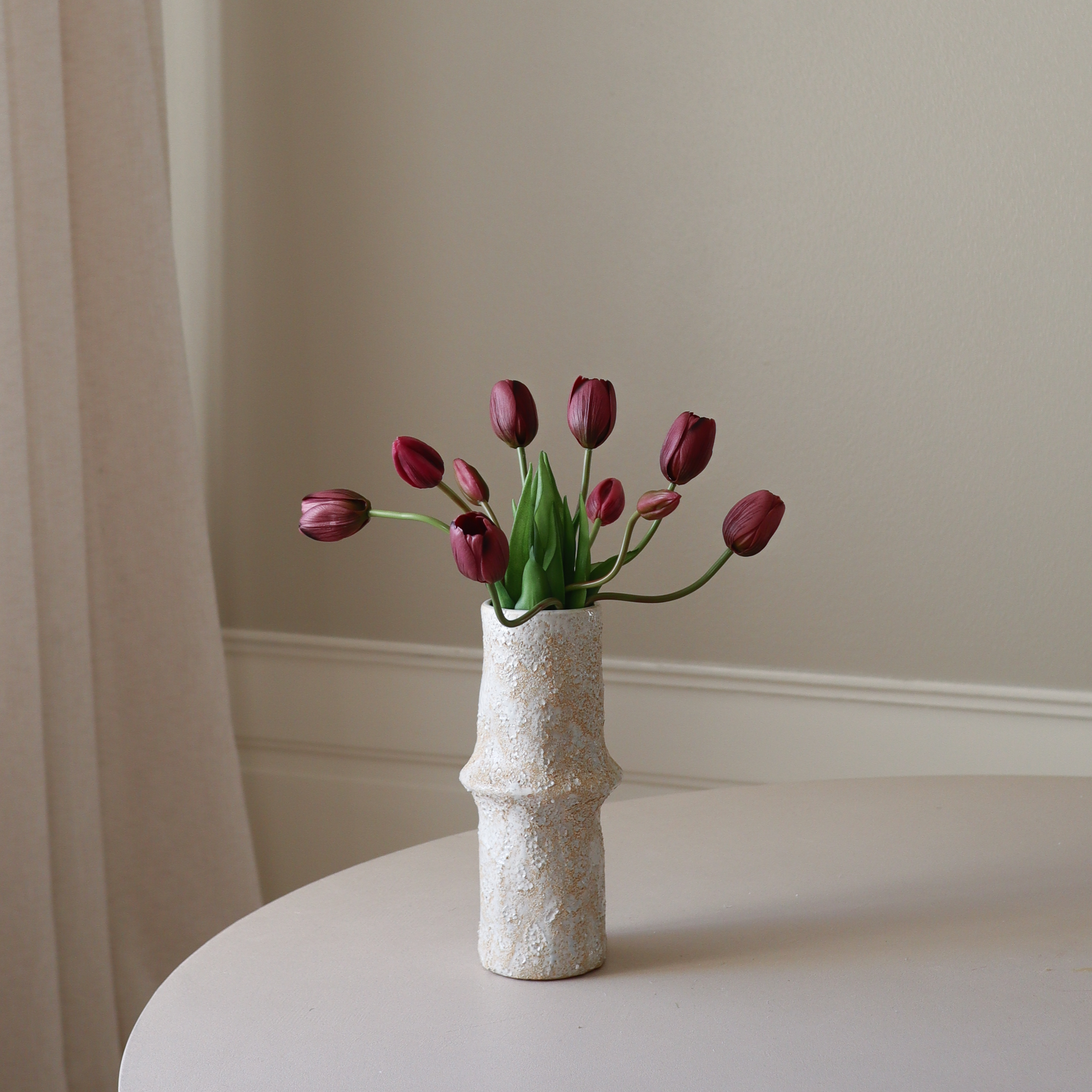 Purple Tulip Bouquet — kunstbloemen boeket van Botane