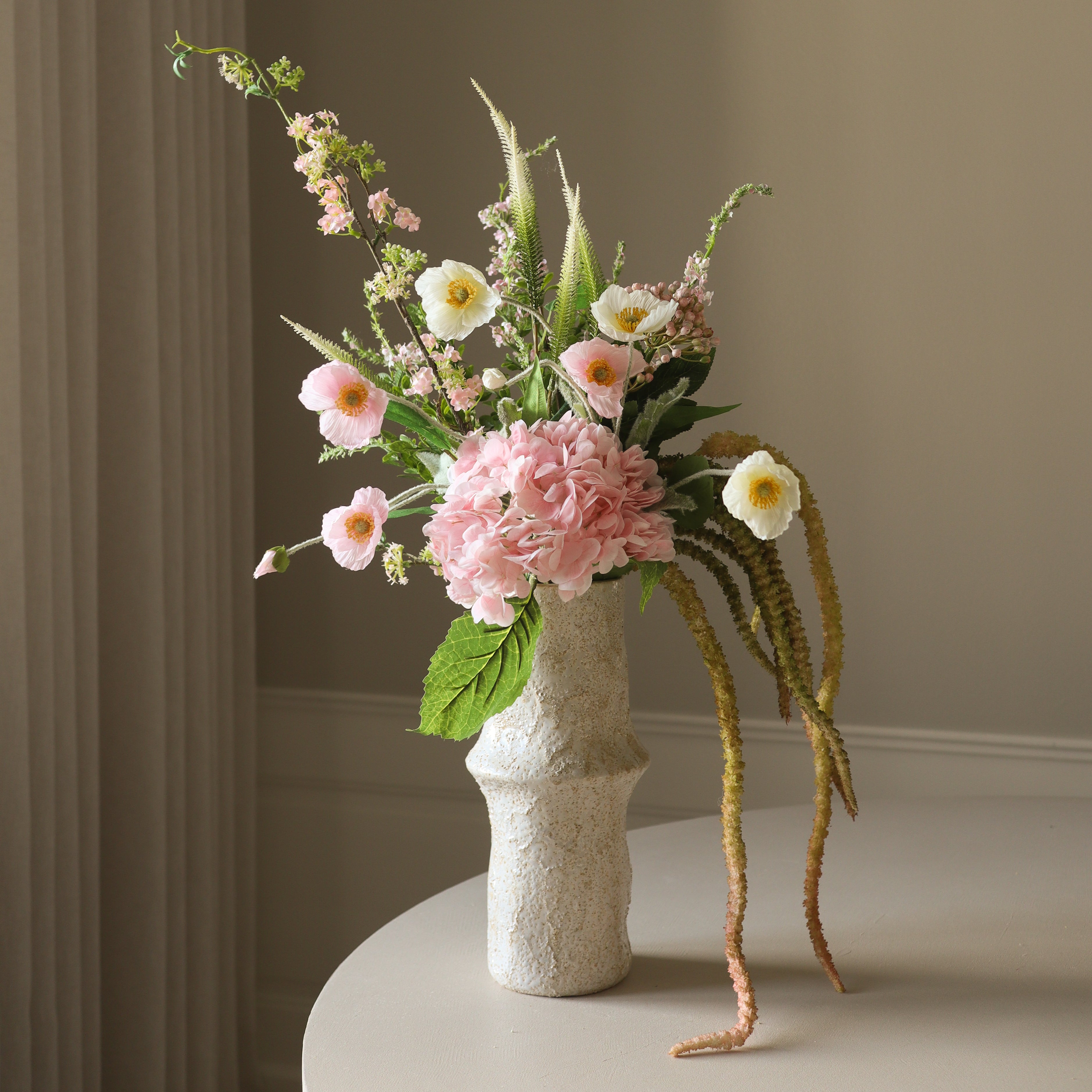 Rose Aurora — kunstbloemen boeket van Botane, detailfoto 3