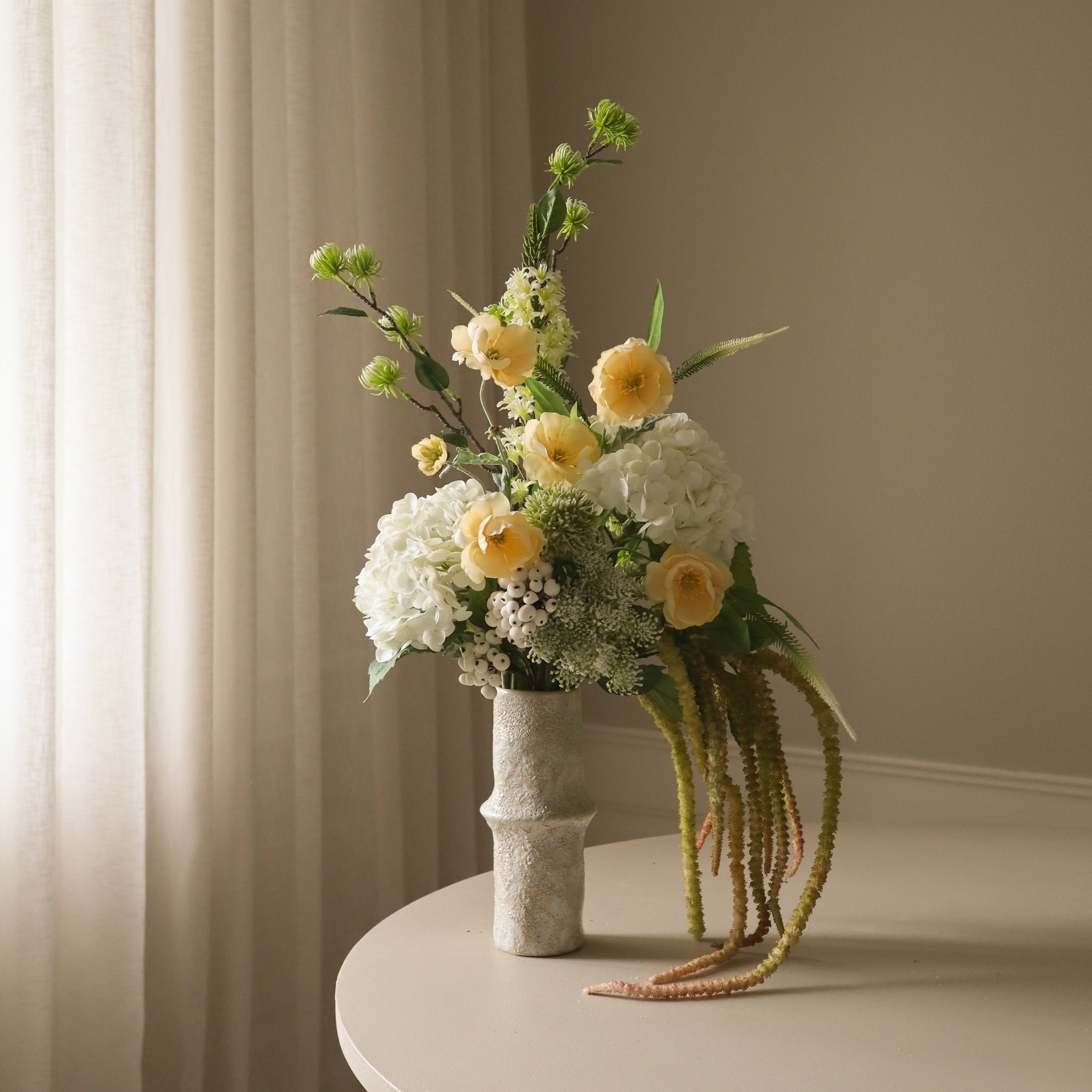Golden Dawn — kunstbloemen boeket van Botane