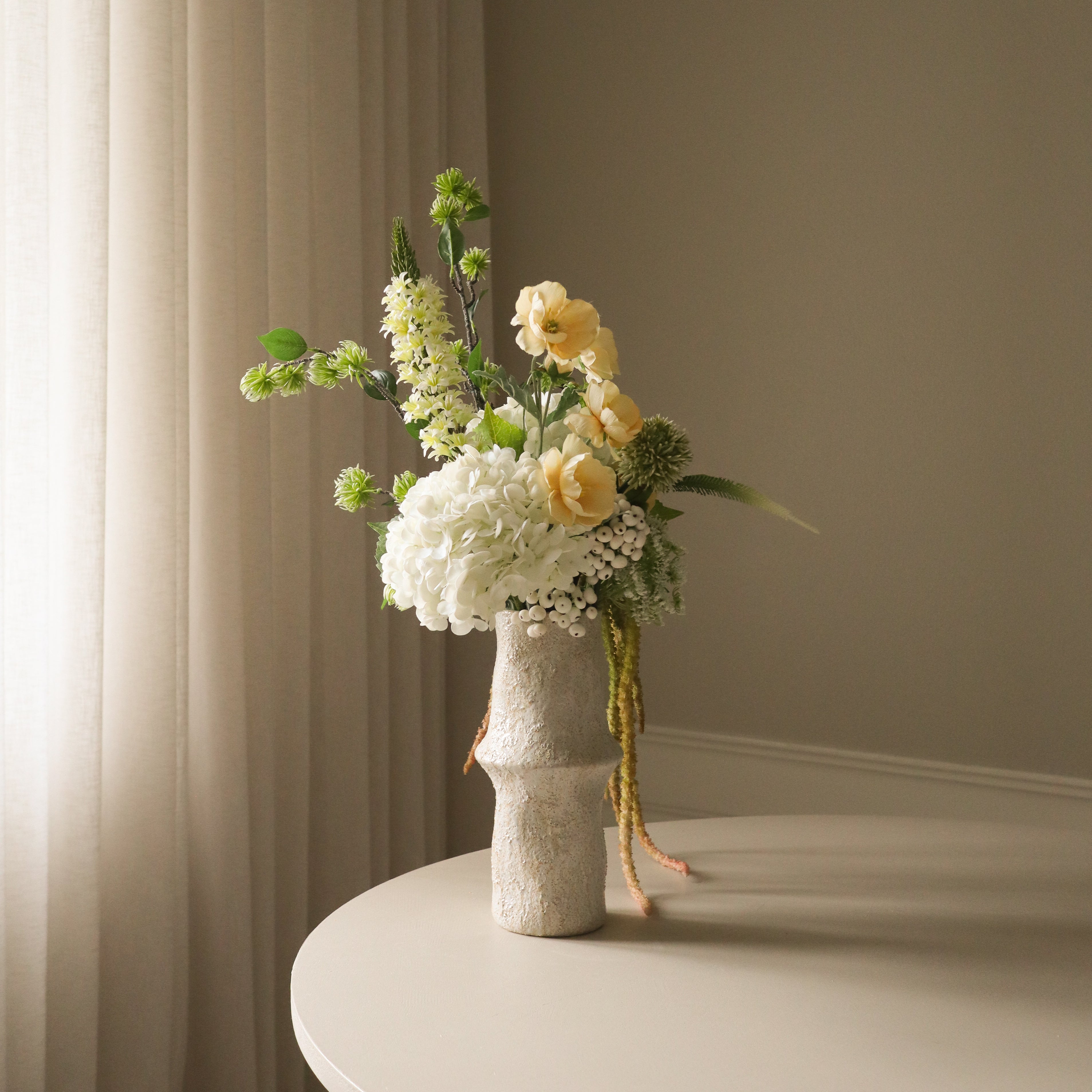 Golden Dawn — kunstbloemen boeket van Botane, detailfoto 3