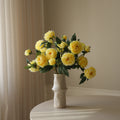 Yellow Peony Bouquet — kunstbloemen boeket van Botane