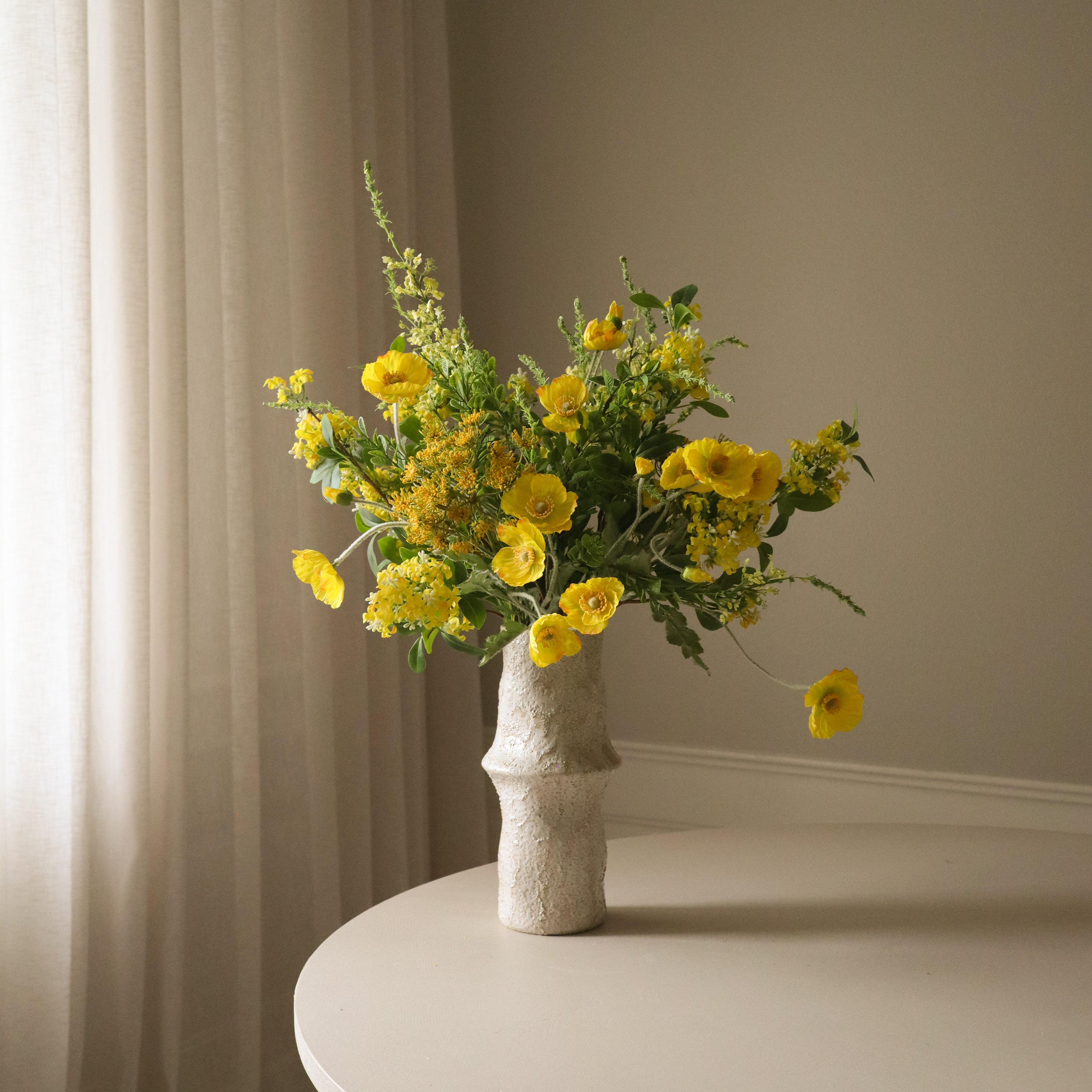Sunny Reverie — kunstbloemen boeket van Botane, detailfoto 3