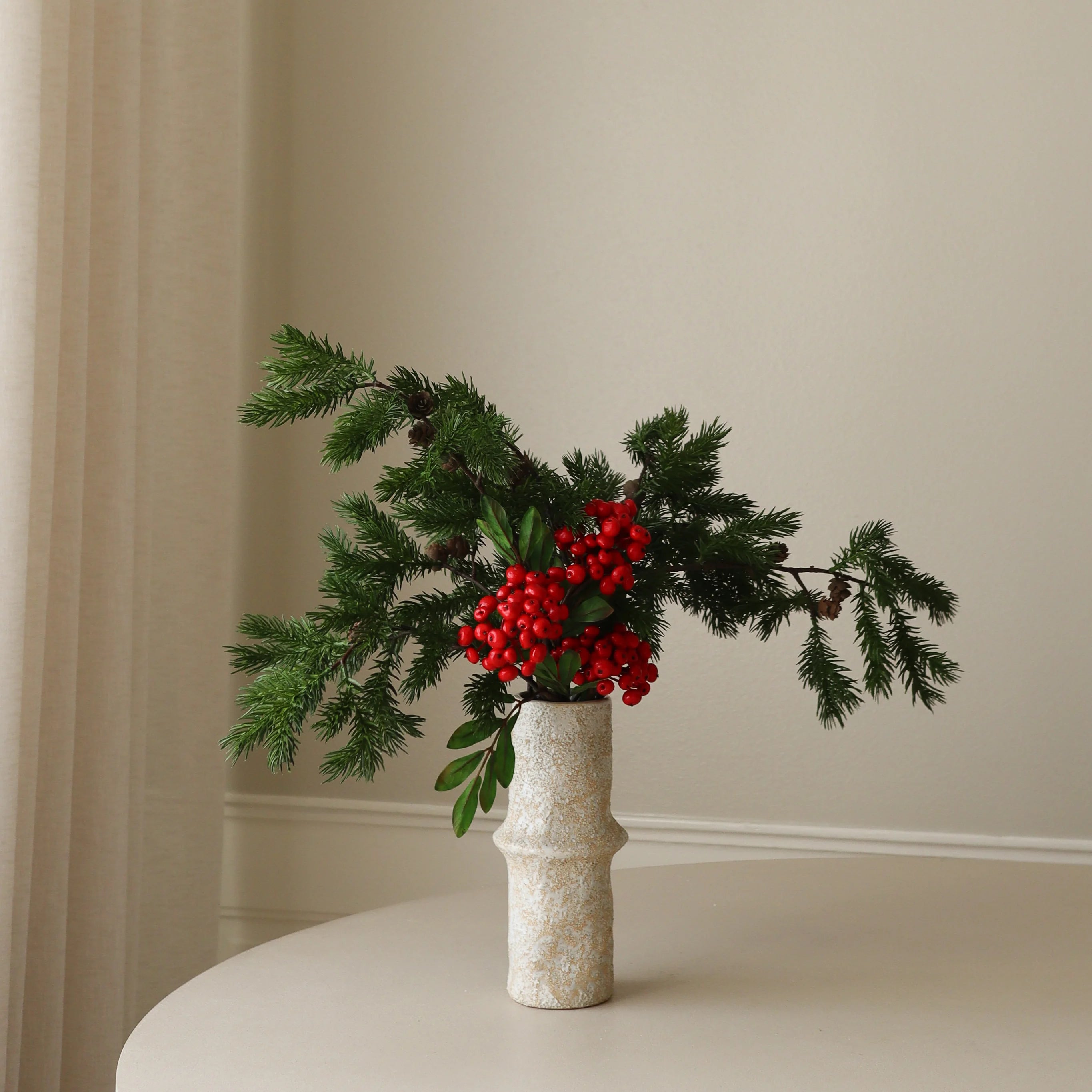 Winter Garnet — kunstbloemen boeket van Botane
