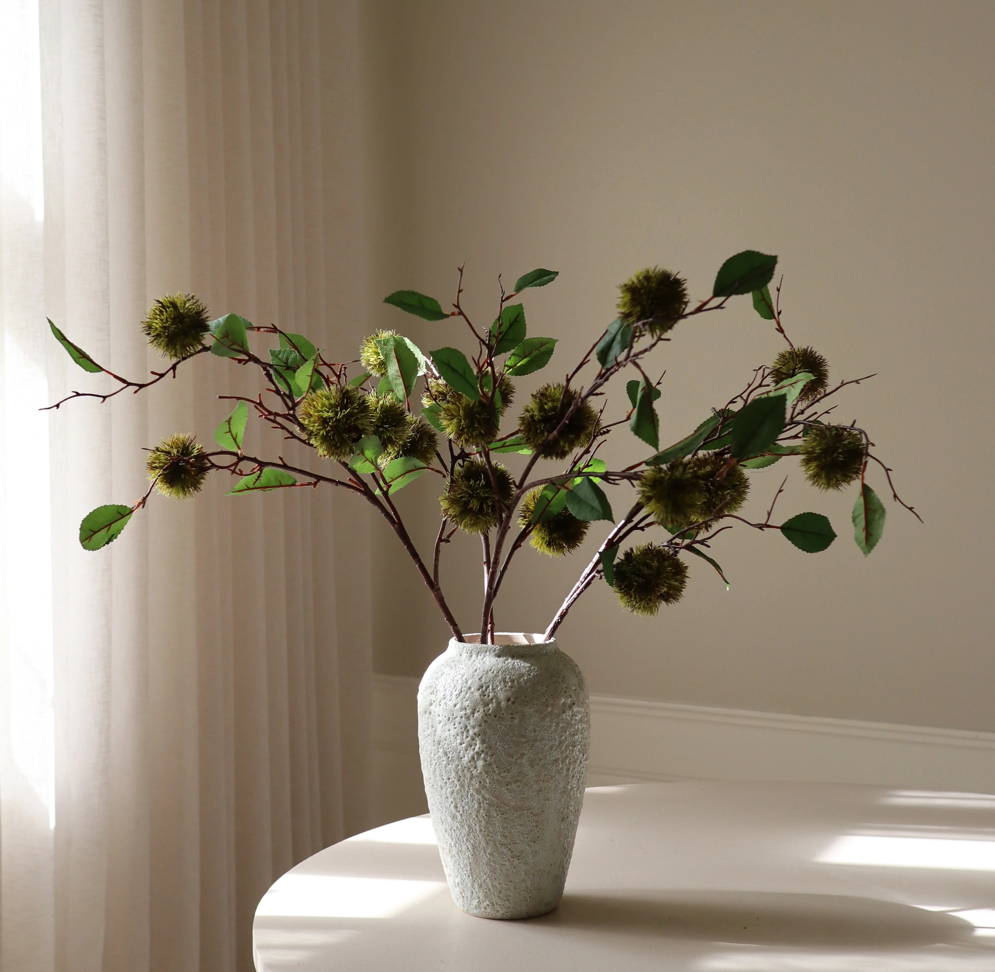 Green Chestnut Branch Bouquet — kunstbloemen boeket van Botane
